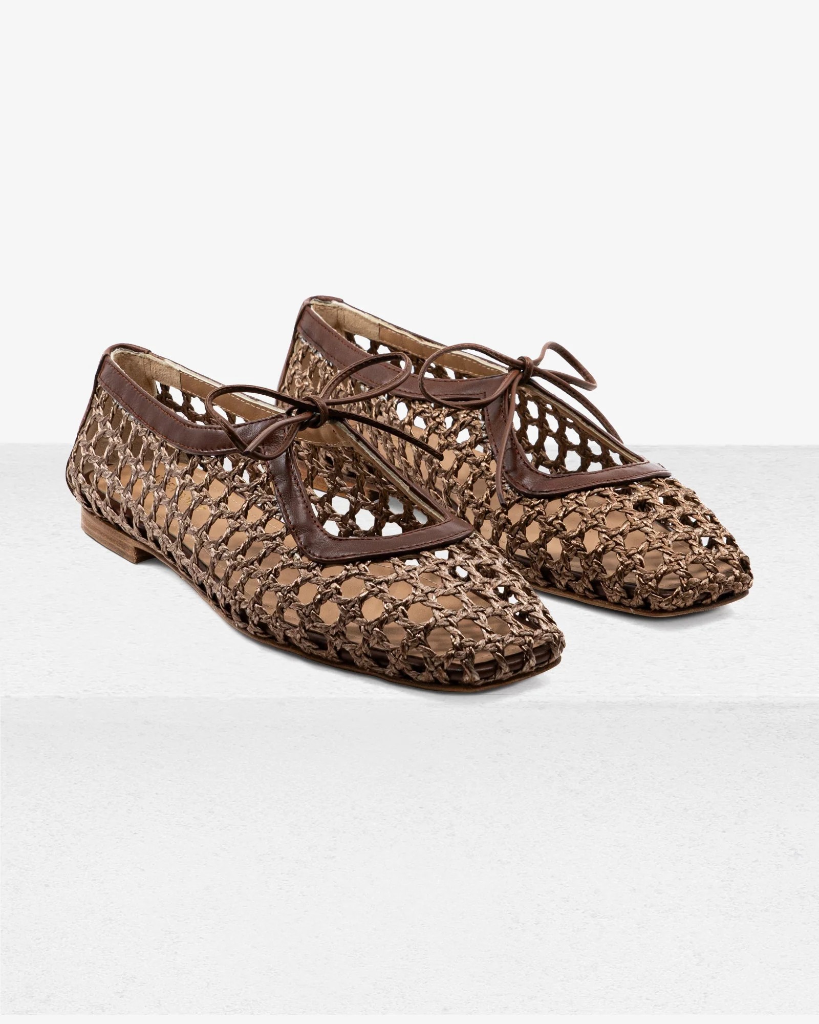 Amelia Brown Raffia - Image 2