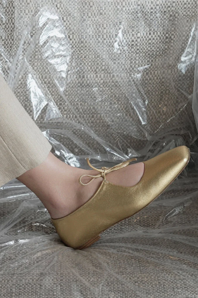 Amelia Gold Leather - Image 4