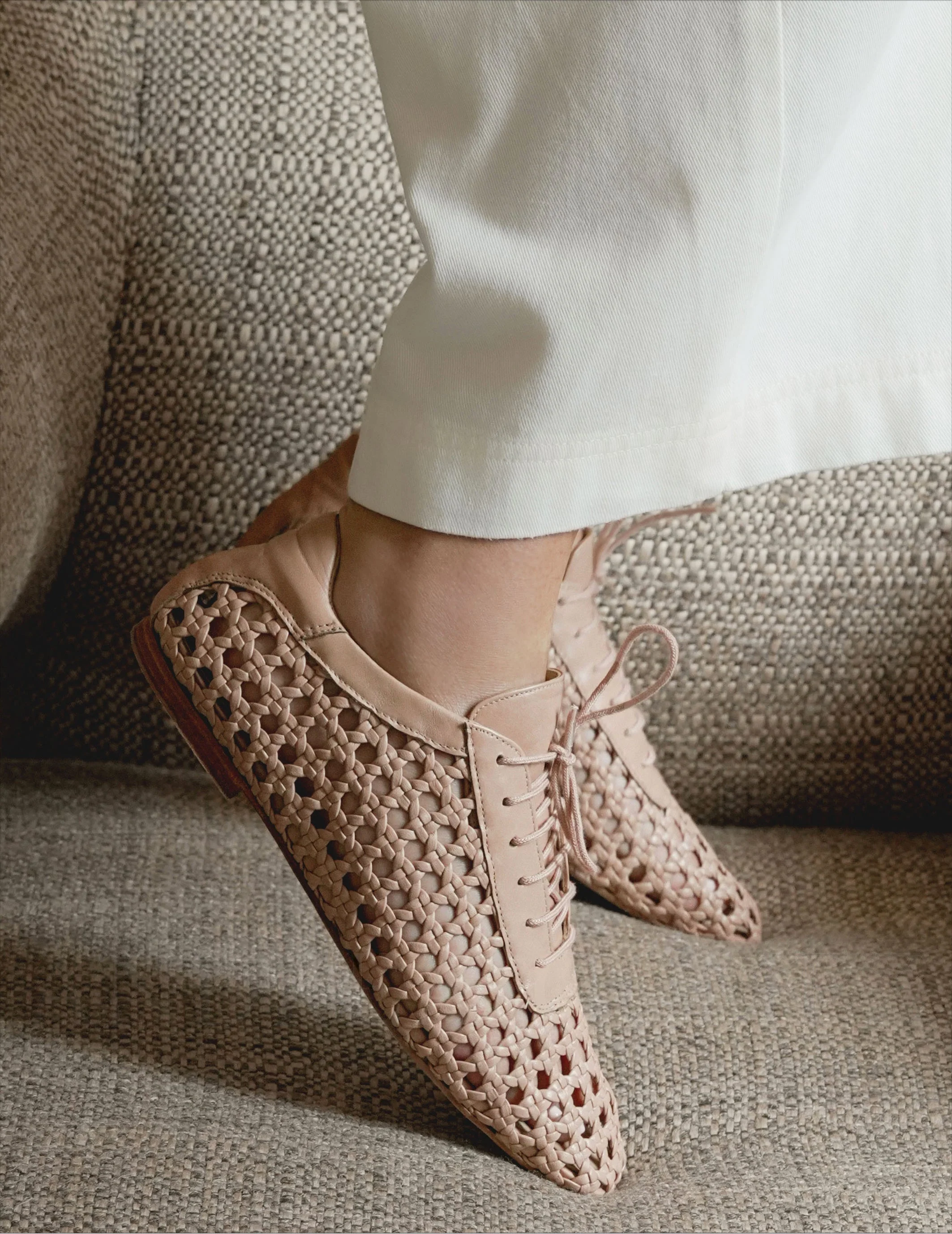 Antonia Blush Leather - Image 4