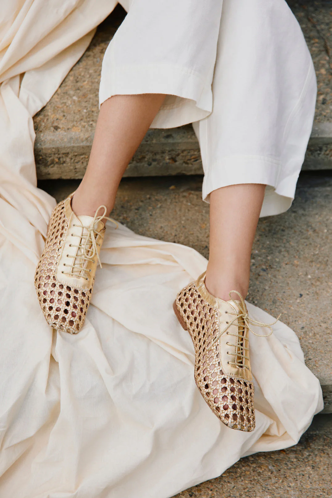 Antonia Gold Leather - Image 4