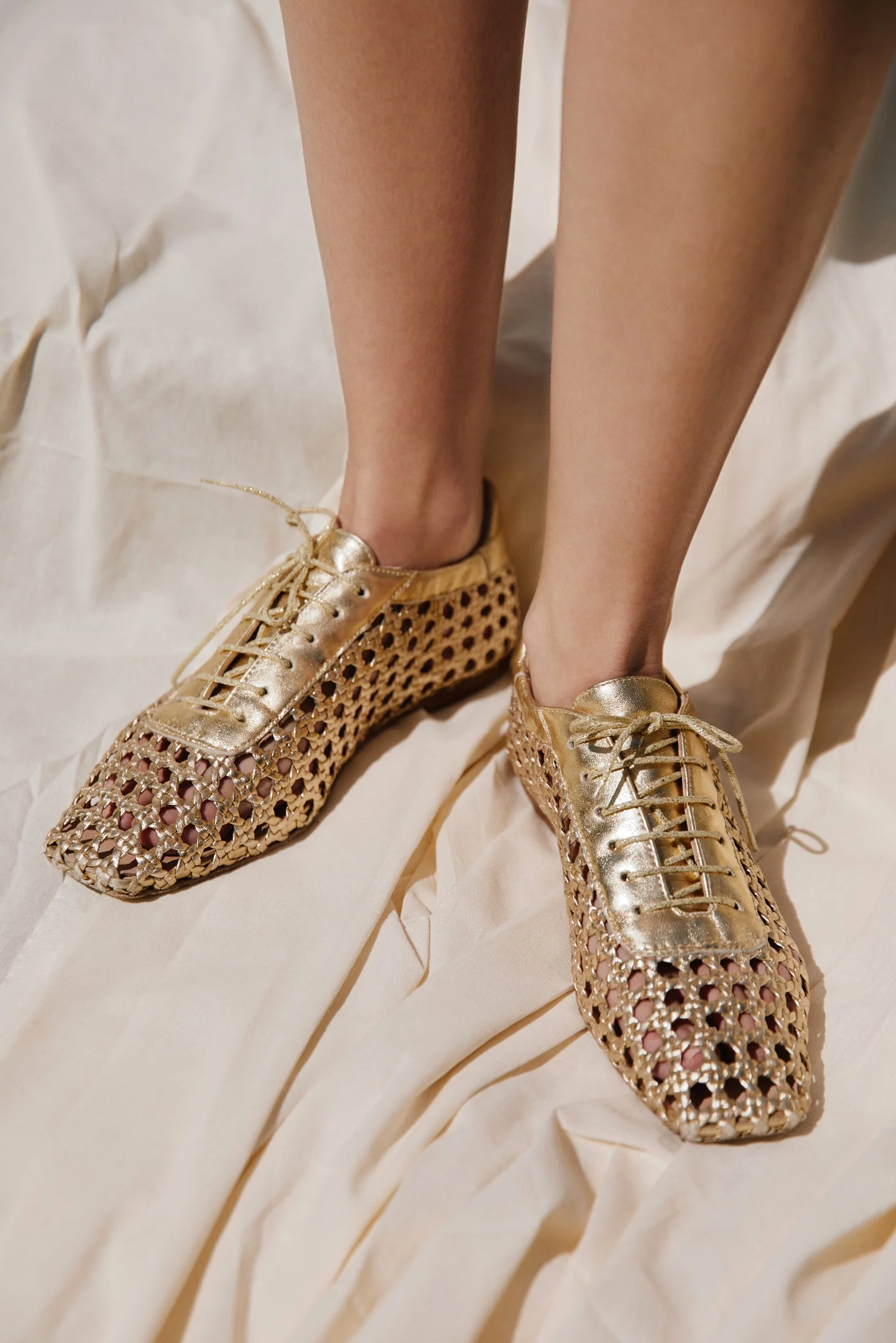 Antonia Gold Leather - Image 7