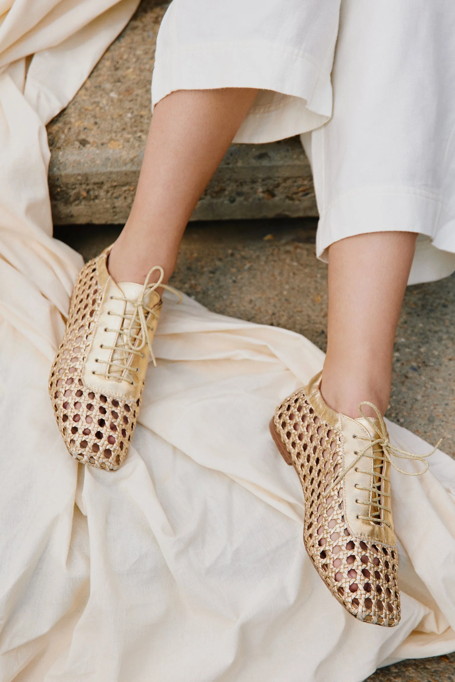 Antonia Gold Leather - Image 8