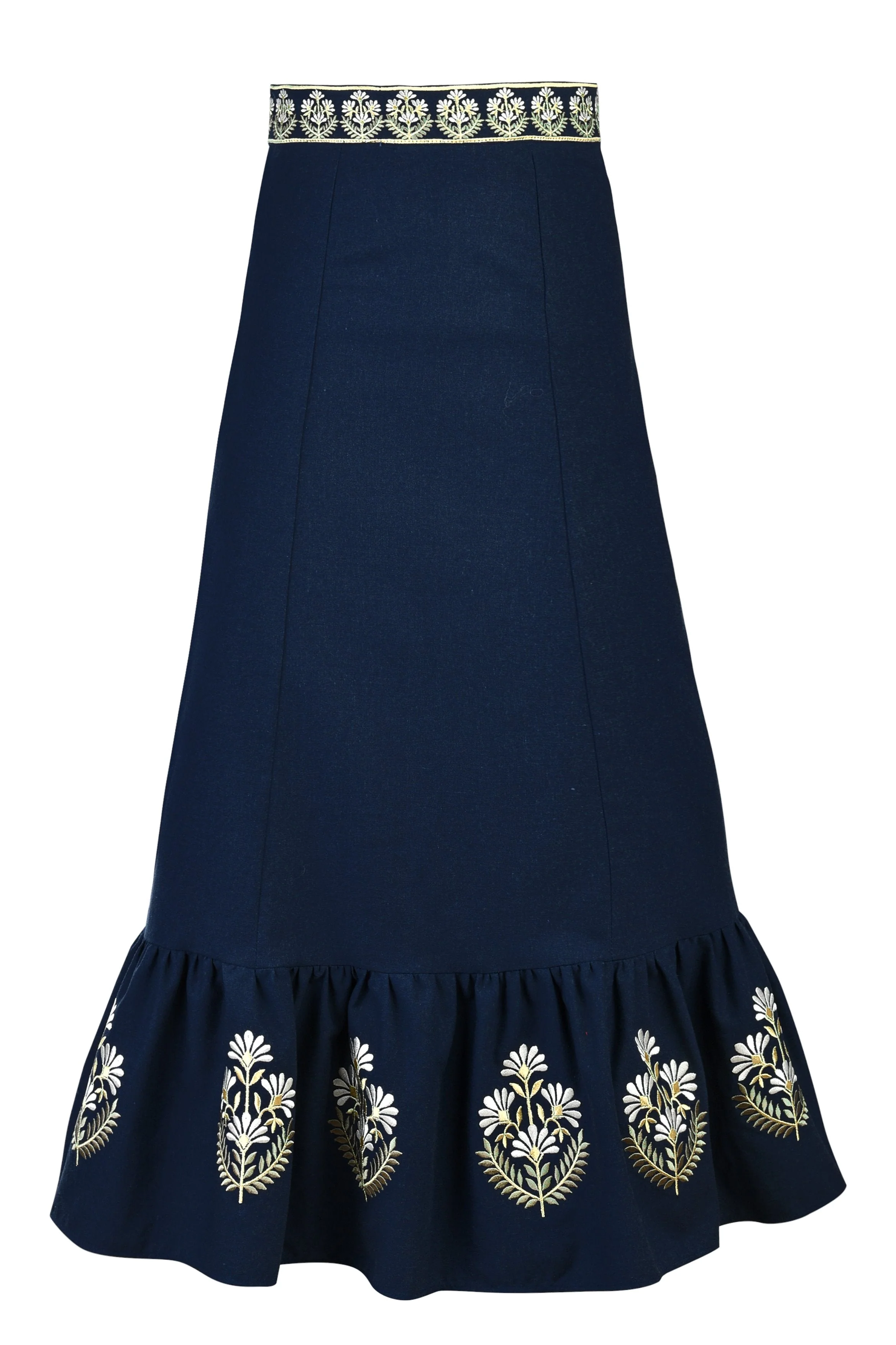 Ayan Skirt - Navy - Image 5