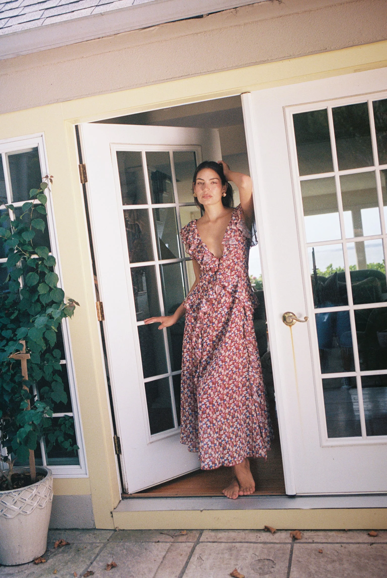 Azure Dress Floral Fete - Image 3