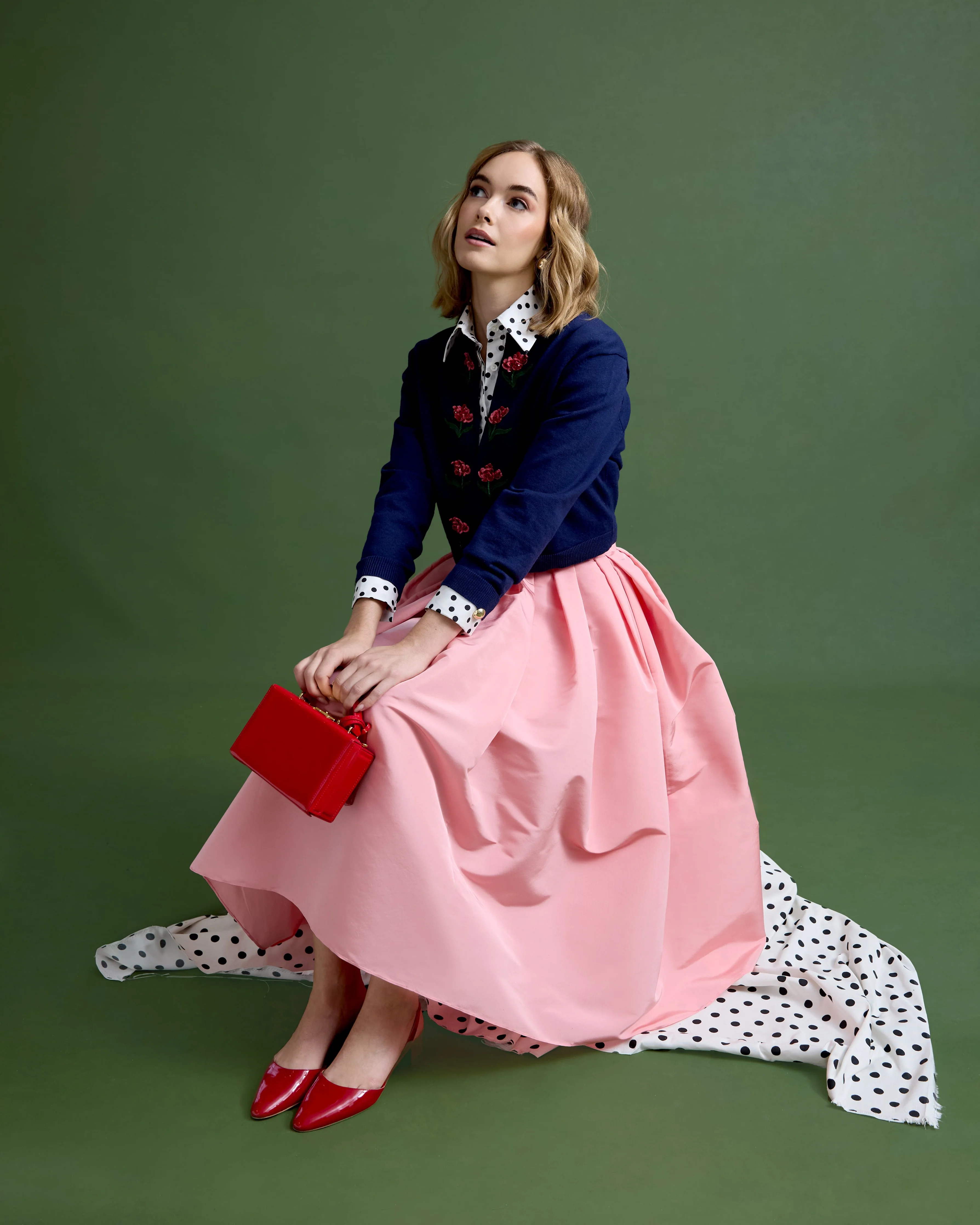 Bailey Knit Jacket With Chelsea Rose Embellishment - Image 5