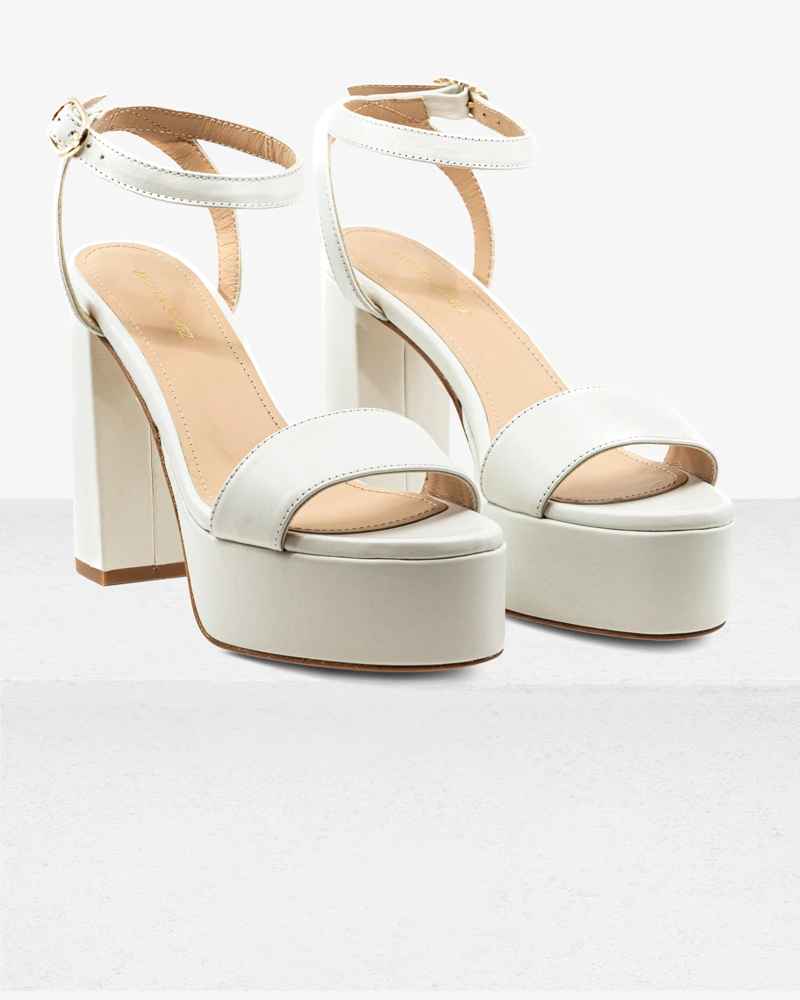 Becka White Leather - Image 2