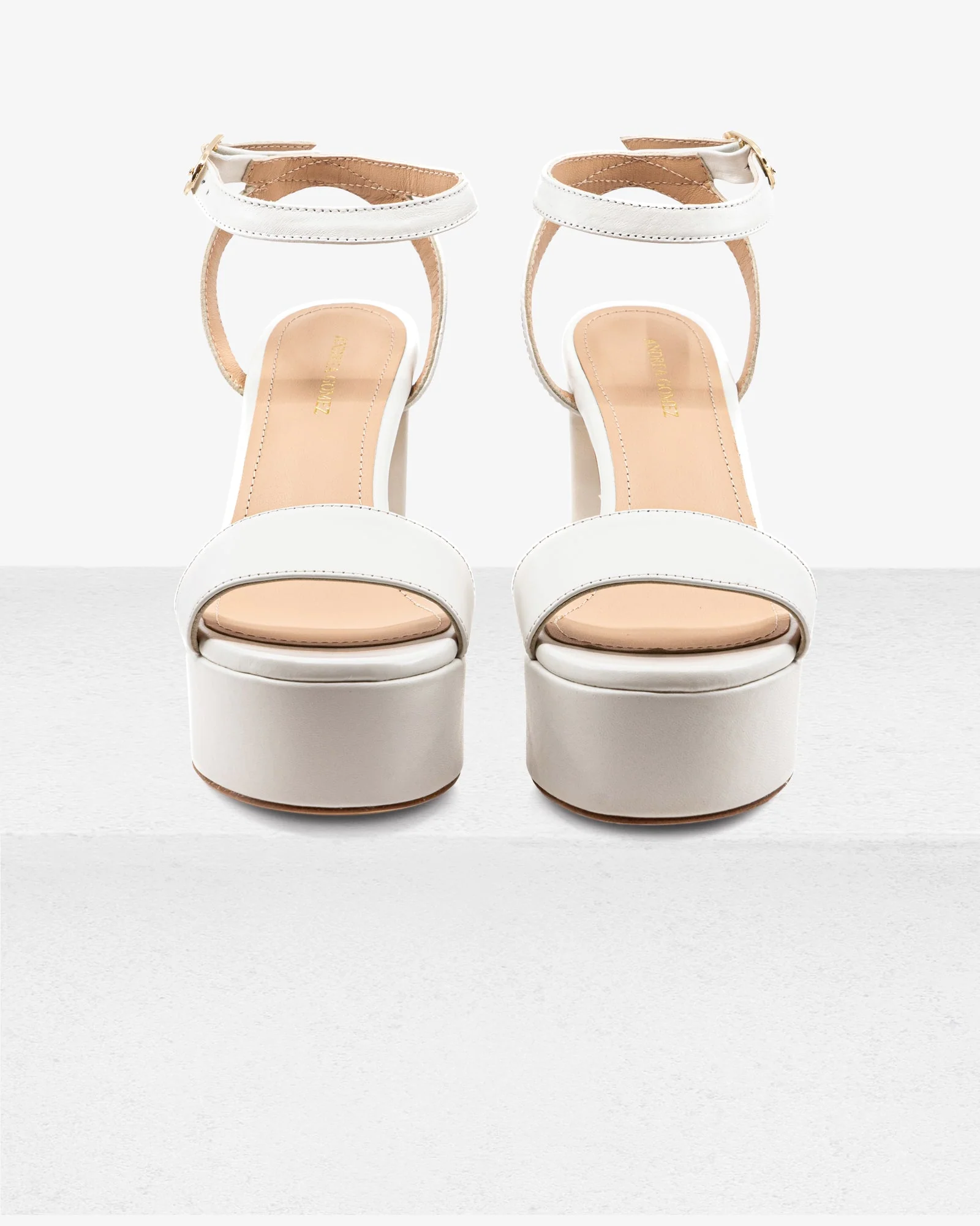 Becka White Leather - Image 3