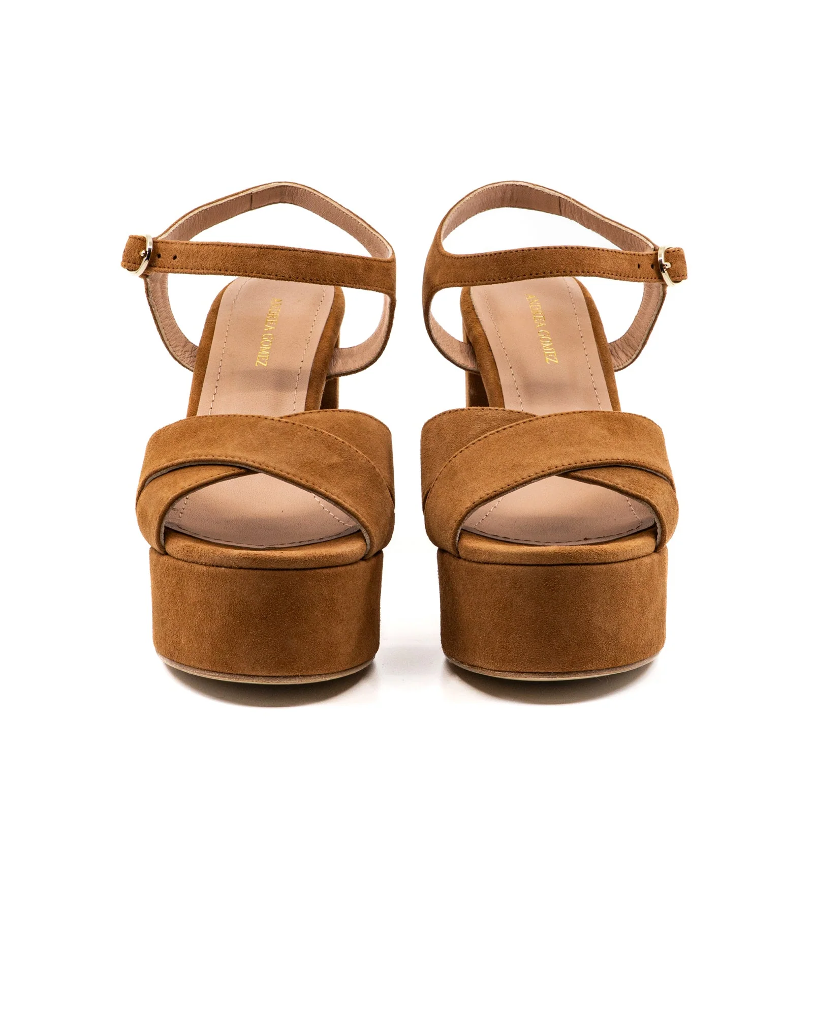Bella Camel Suede Platform - Image 5