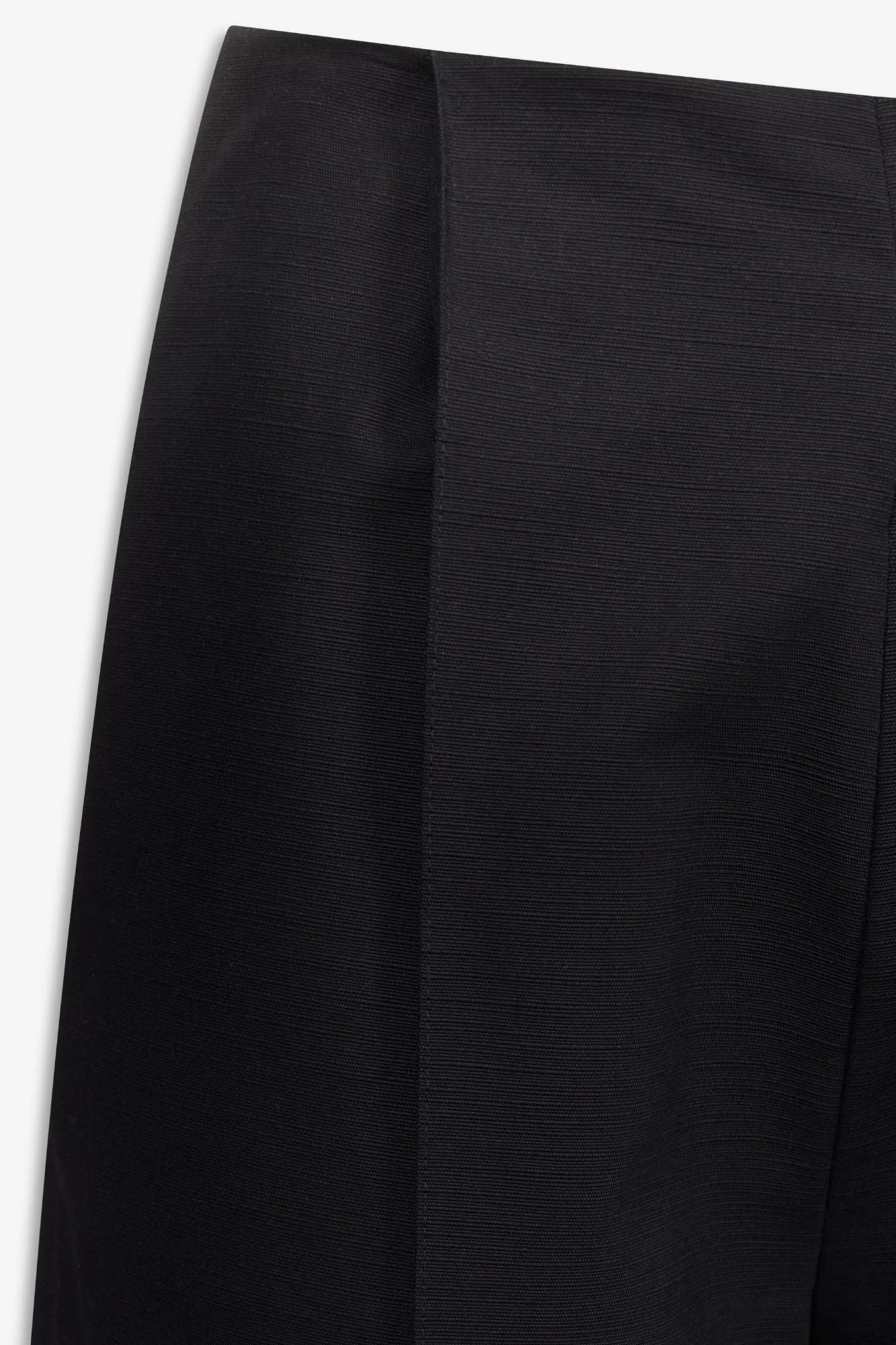 Black Cotton Tailored Pants - Image 4