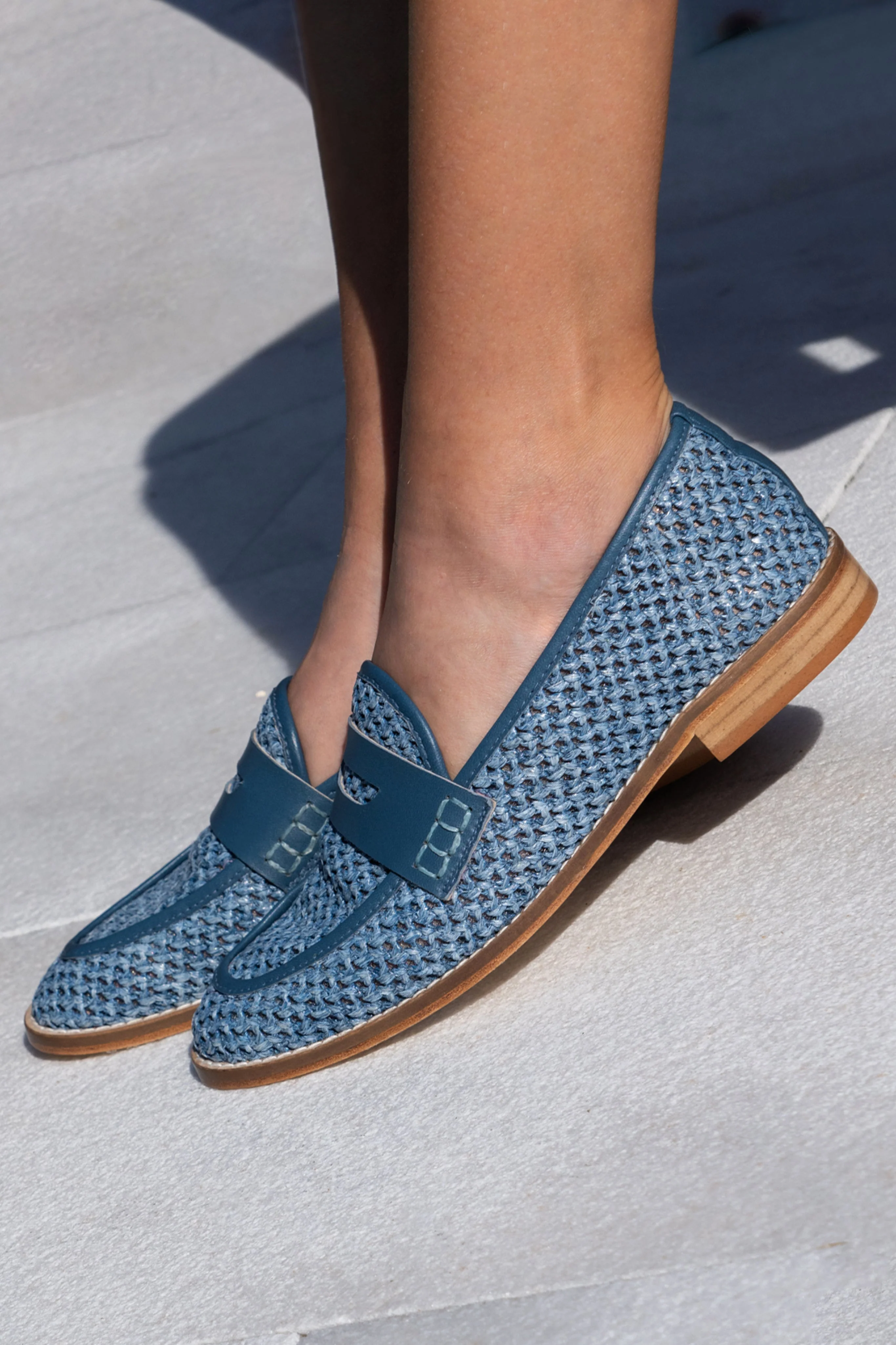 Camila Blue Raffia - Image 4