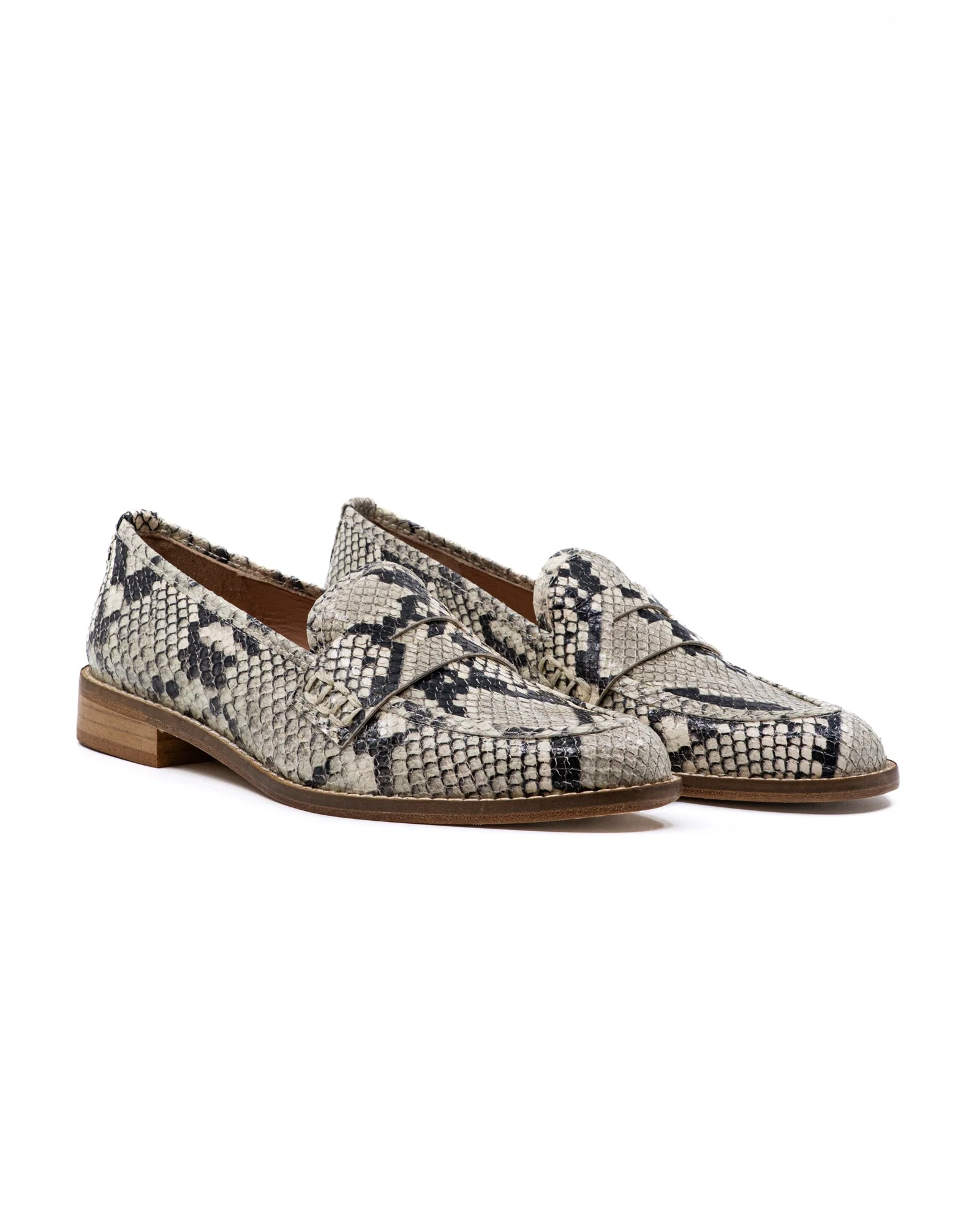 Camila Faux Python Leather Loafer - Image 5