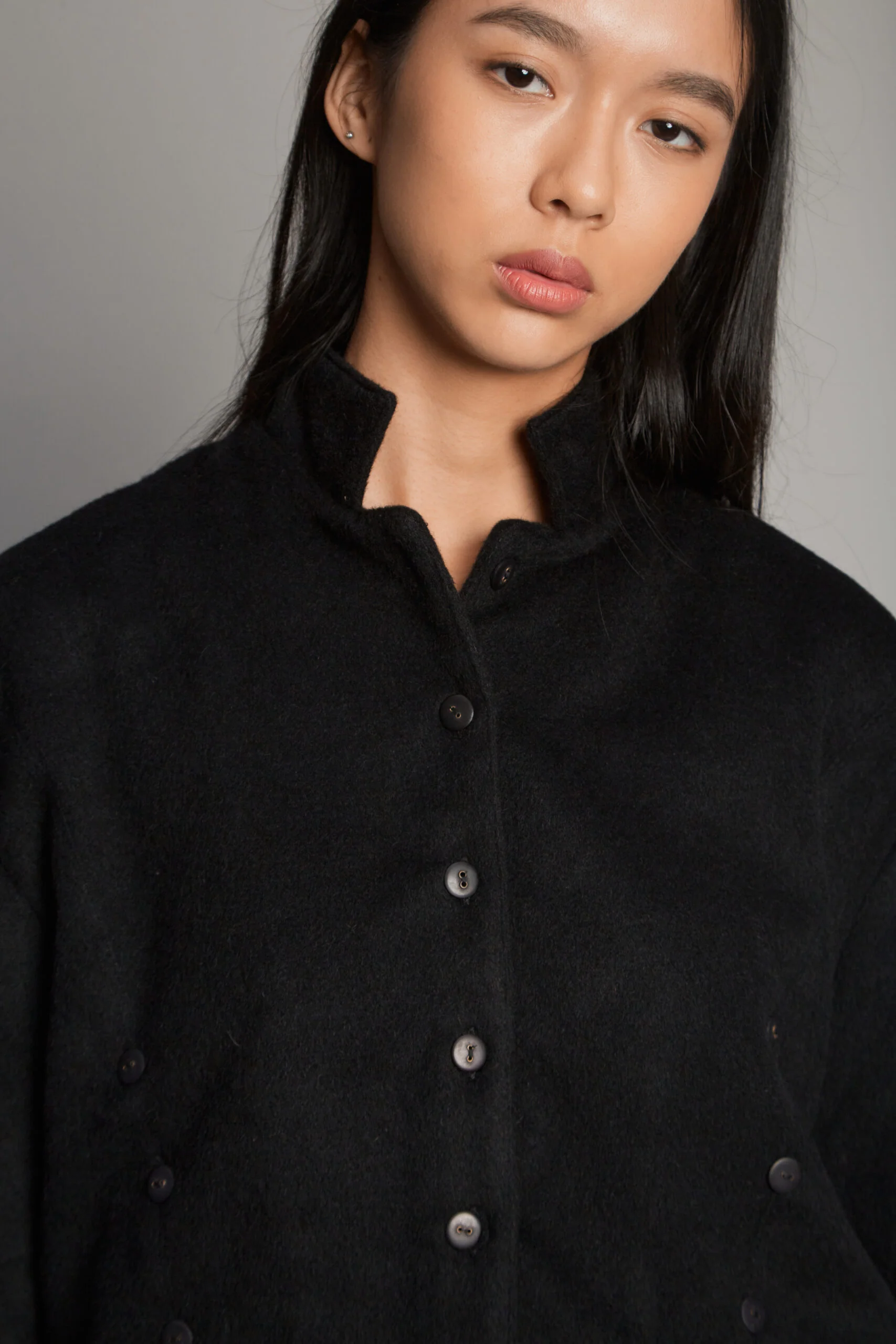 Capitana Alpaca Black Jacket - Image 9