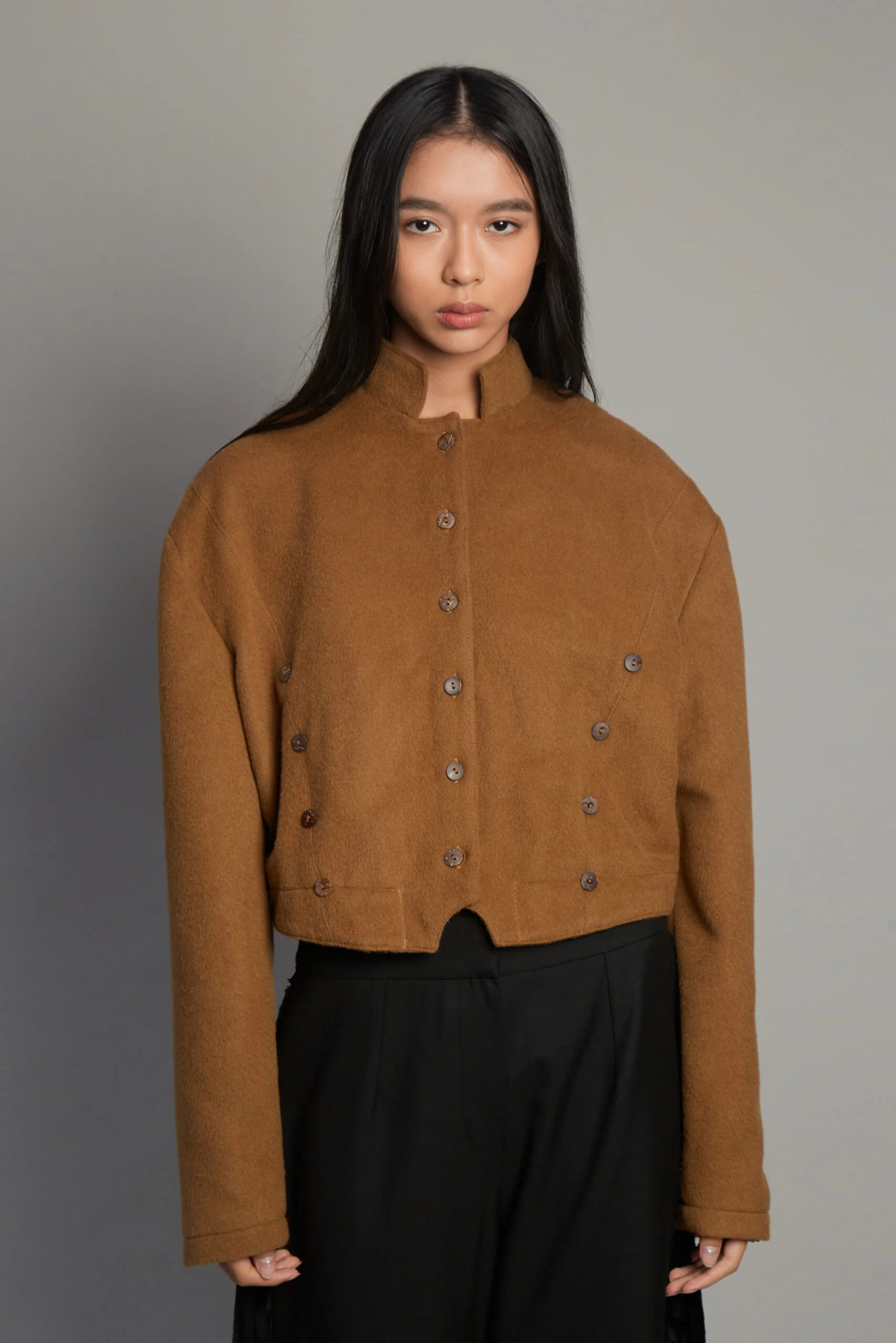 Capitana Alpaca Camel Jacket - Image 6