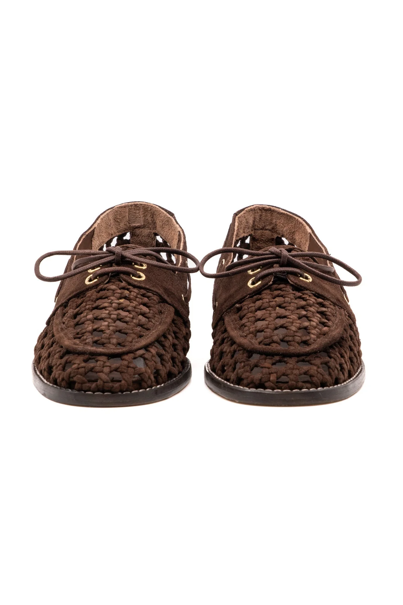 Carla Chocolate Suede Loafer - Image 3