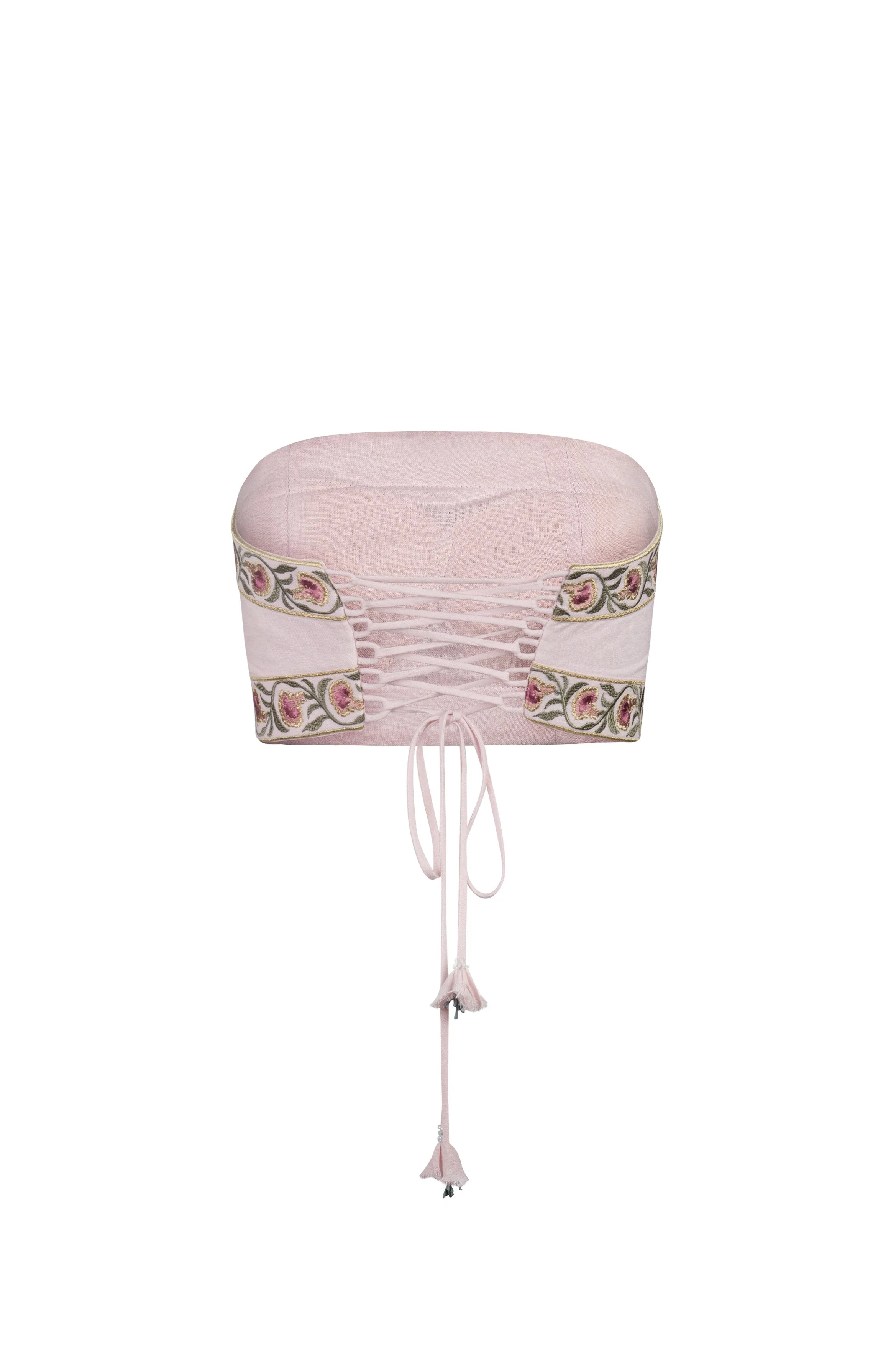 Carnation Crop Top - Pink - Image 9