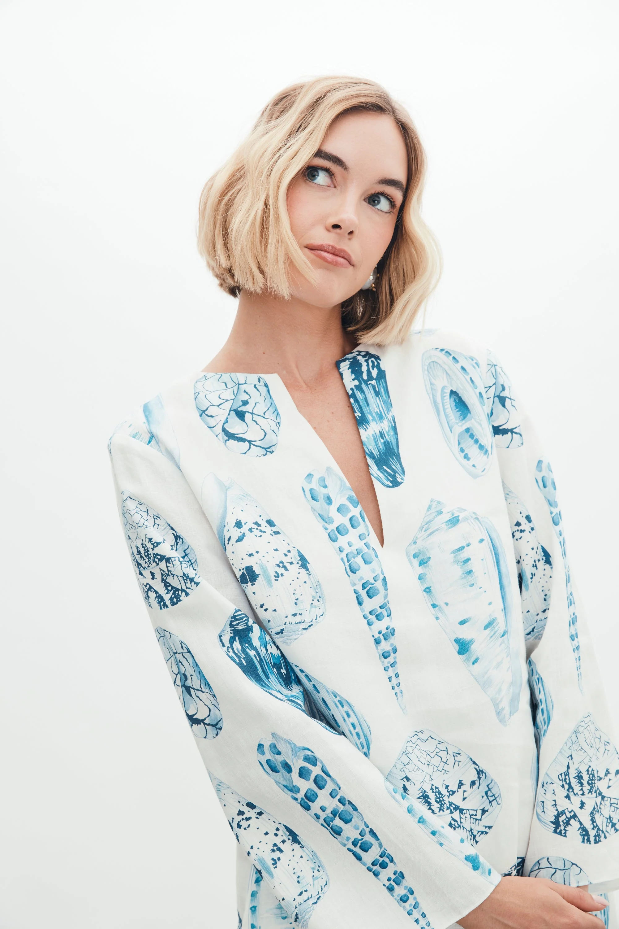 Chloe Caftan in Coquina - Image 11