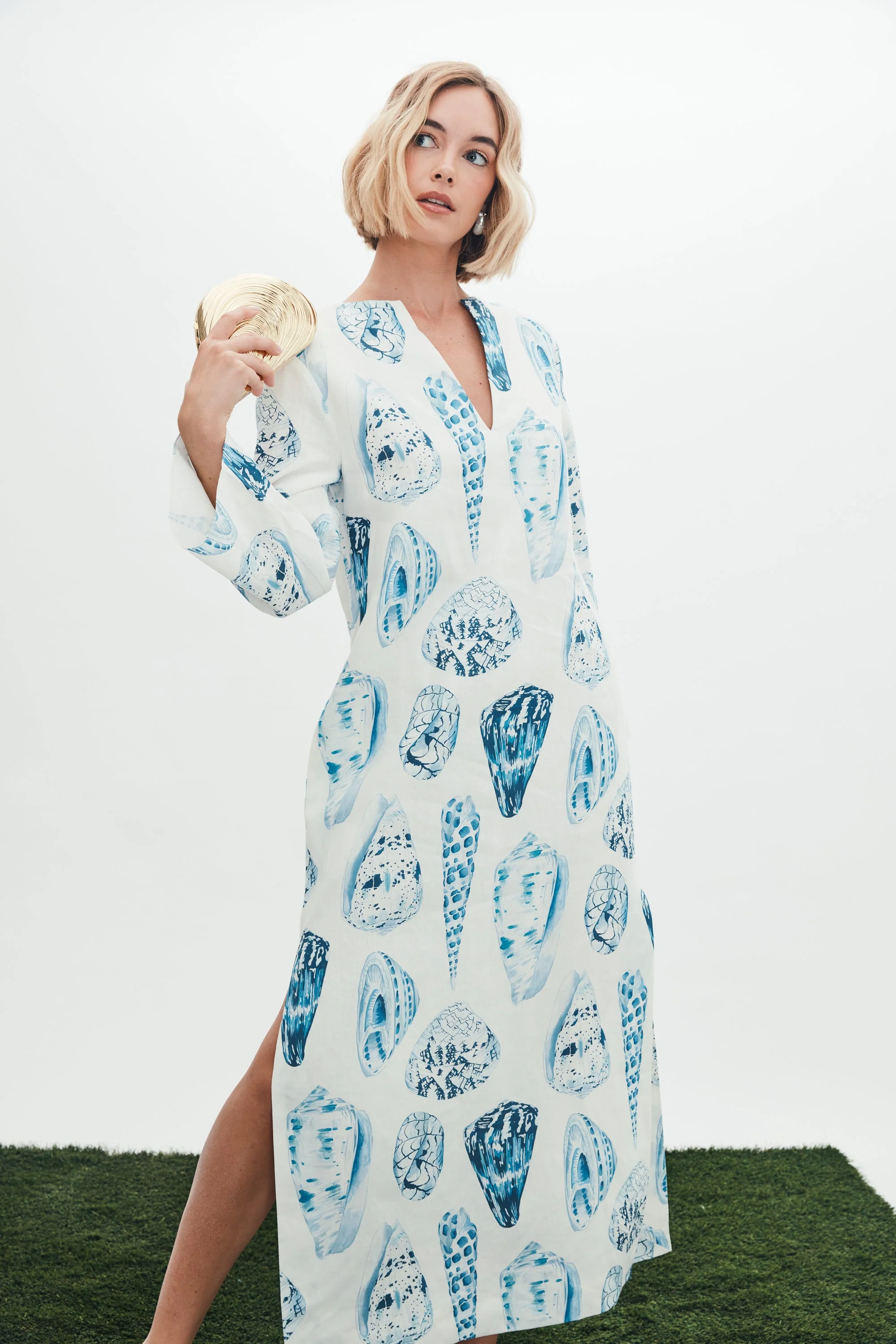 Chloe Caftan in Coquina - Image 12