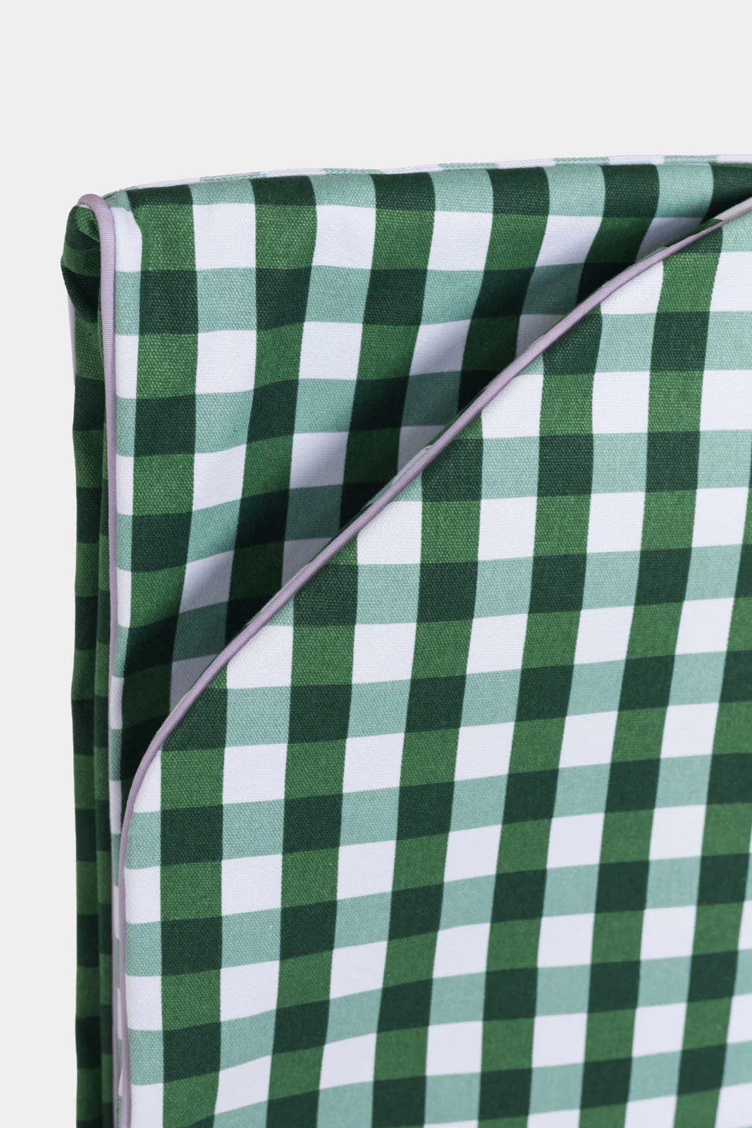 Classic Bag in Gingham | Green Check - Image 3