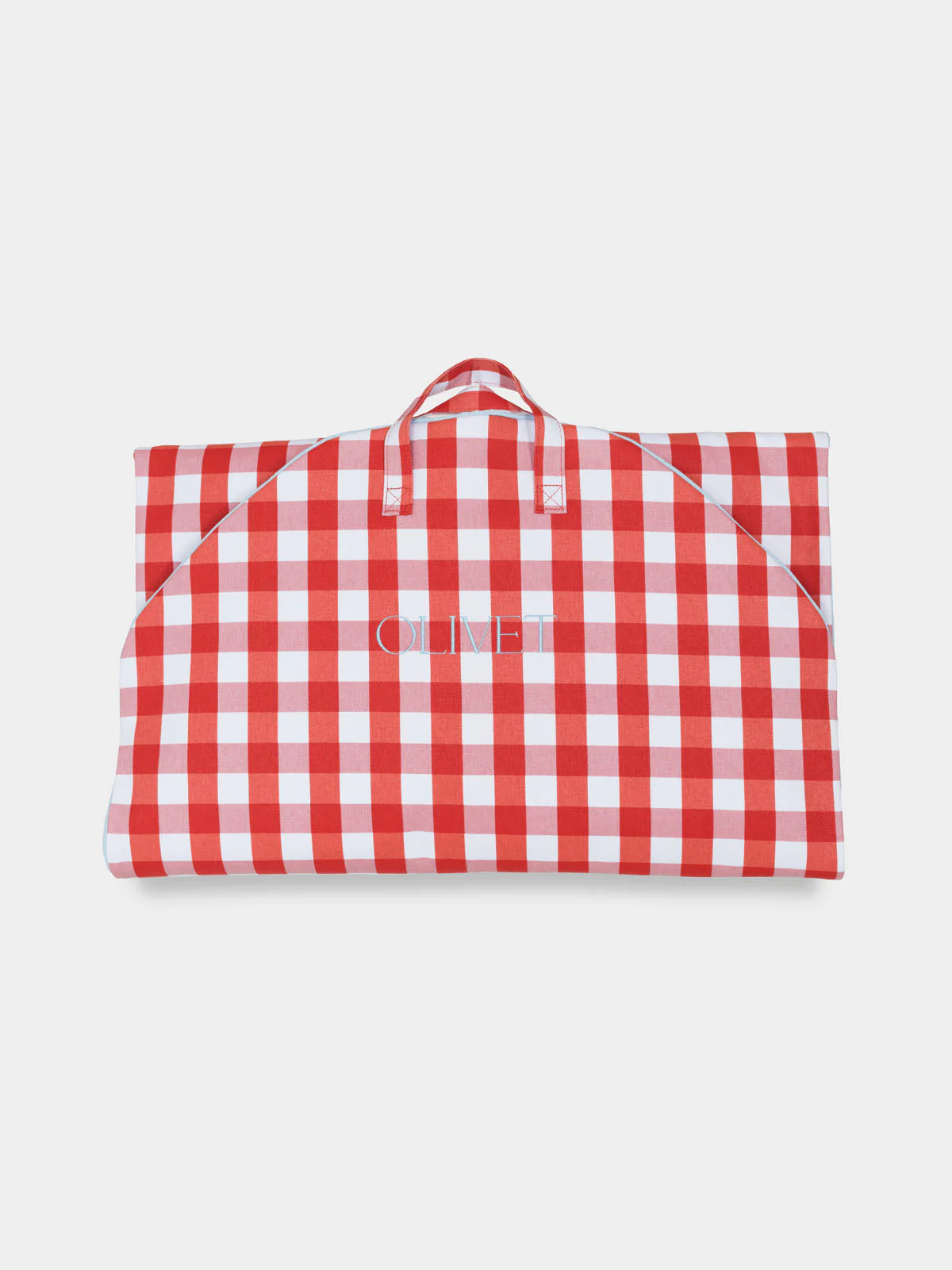 Classic Bag in Gingham | Red Check - Image 15