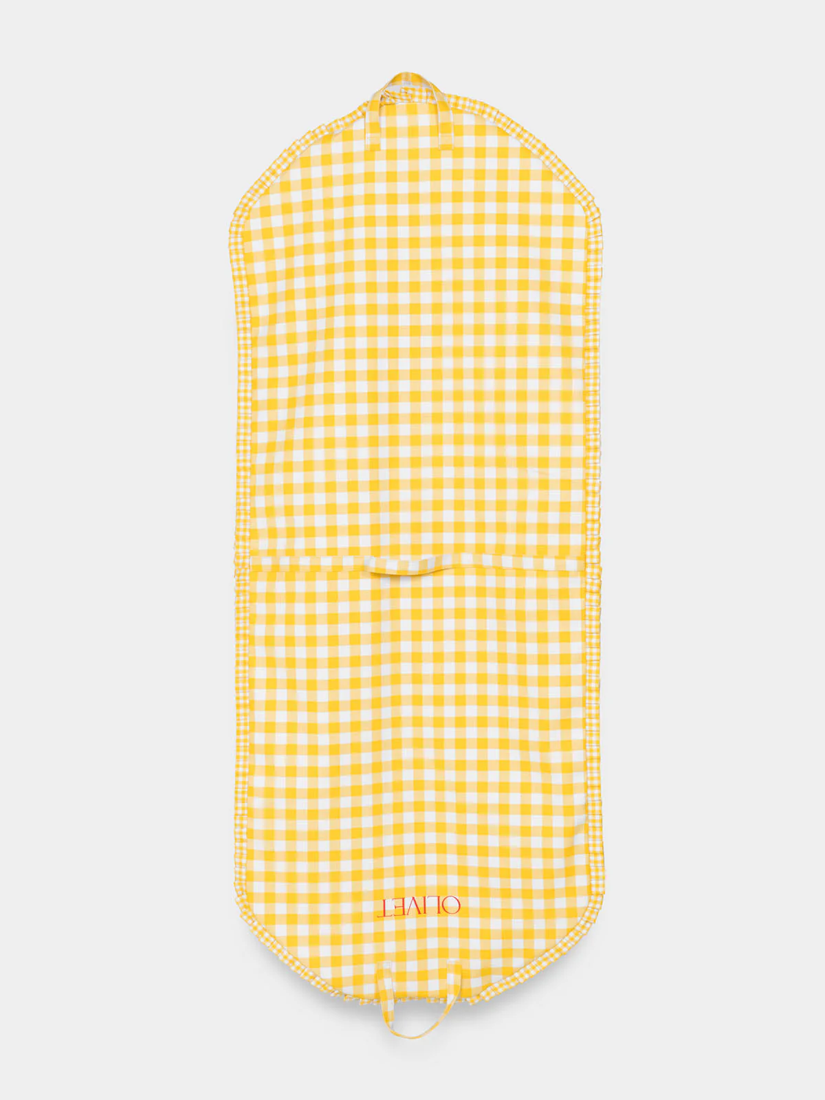 Classic Bag Pleats in Gingham | Yellow Check - Image 11