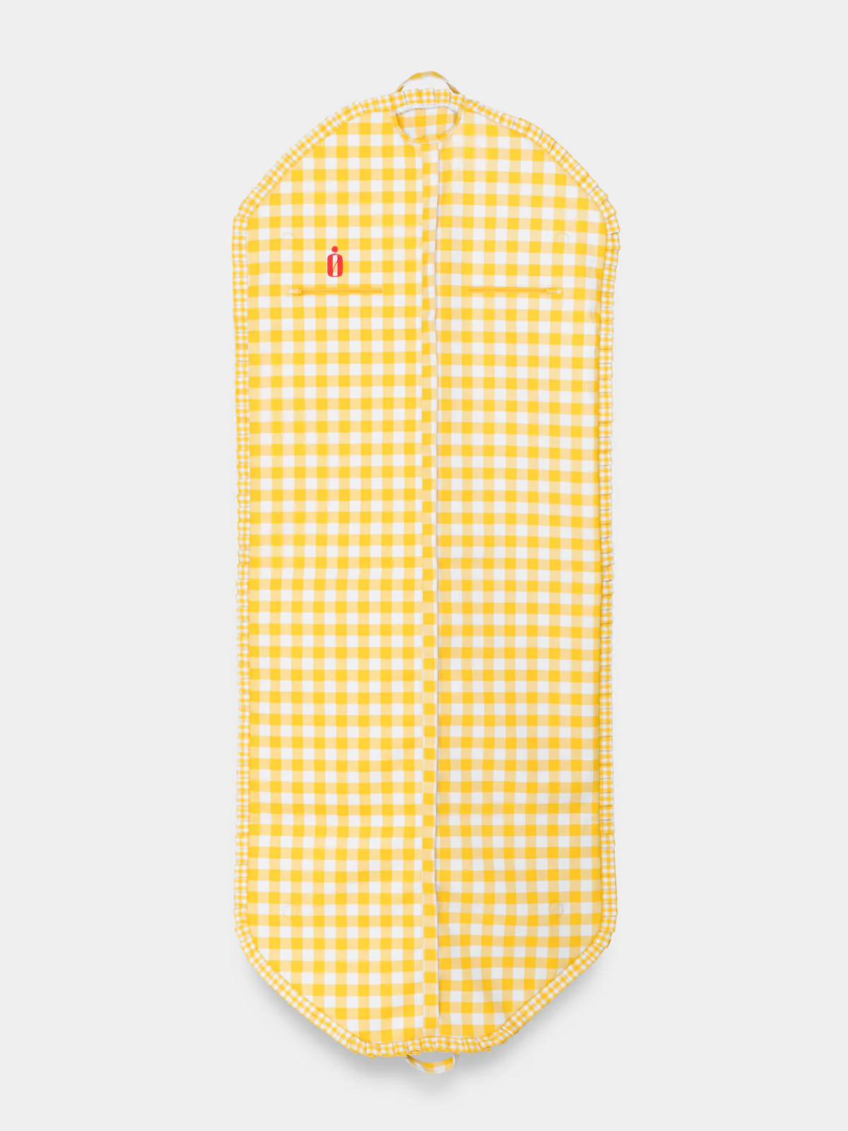 Classic Bag Pleats in Gingham | Yellow Check - Image 12