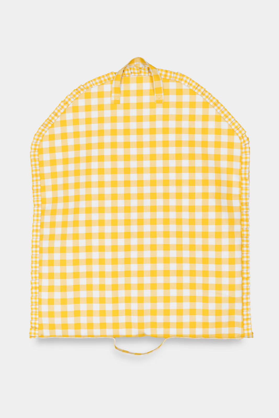 Classic Bag Pleats in Gingham | Yellow Check - Image 6