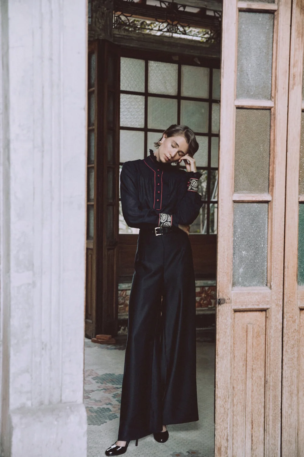 Cypress Blouse - Black - Image 7