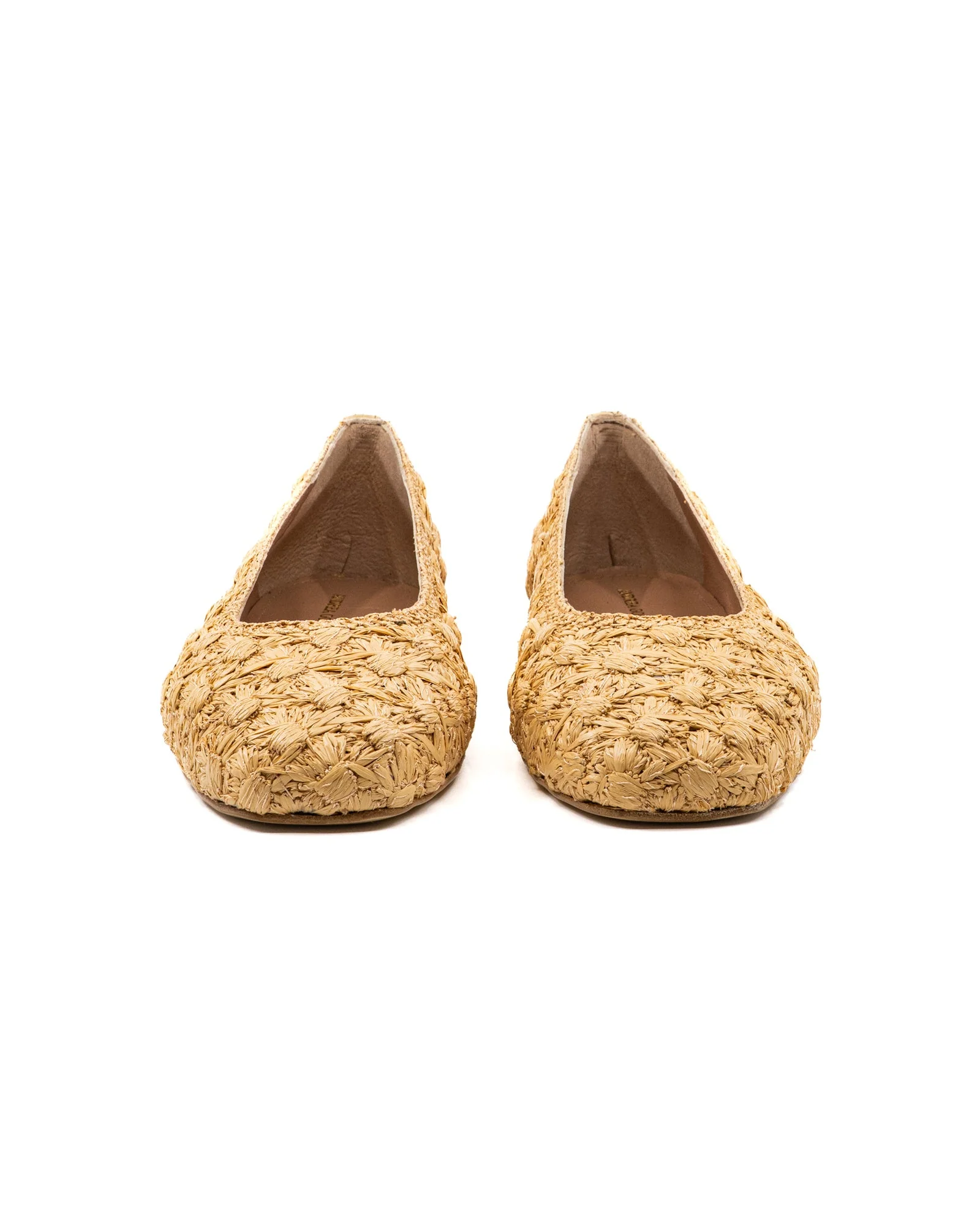 Dalia Flower Raffia Ballerina - Image 6