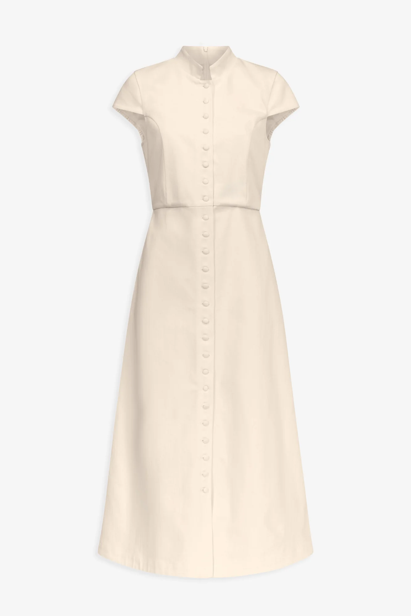 Denim Ecru Amoako Summer Dress