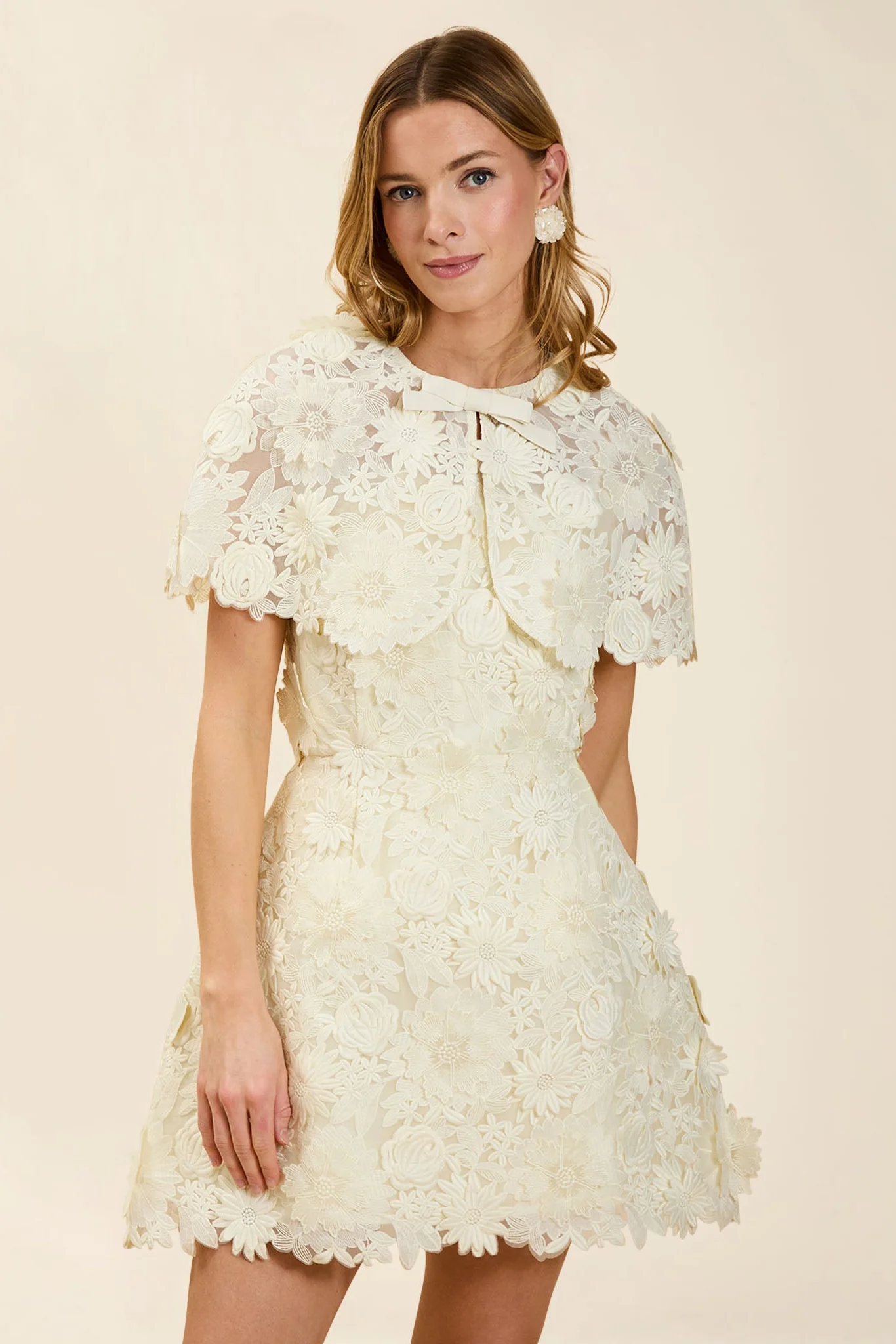Dottie Lace Mini Dress - Image 6