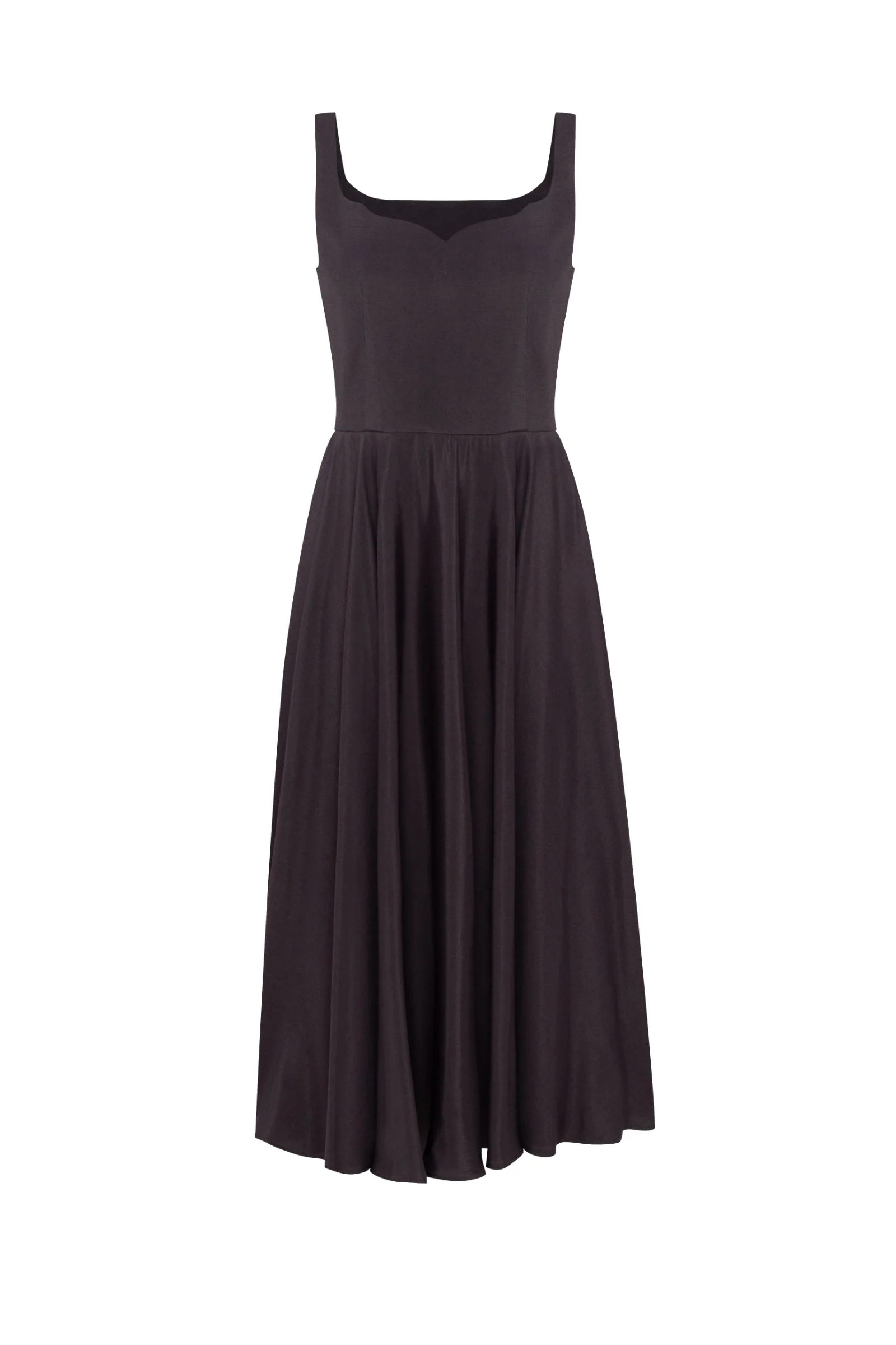 Eyvan Dress Black Fig - Image 7