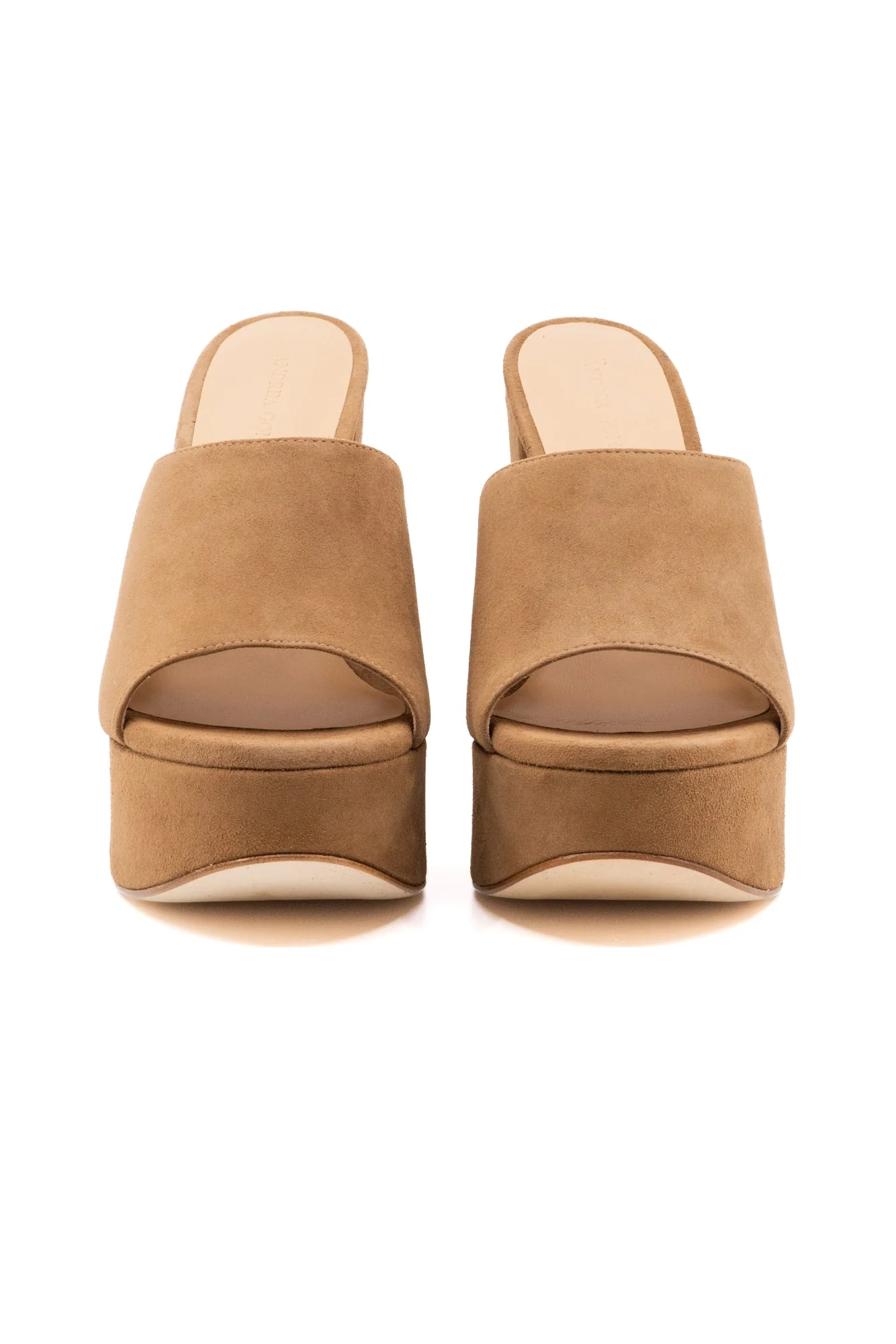 Fabiola Camel Suede Platform - Image 3