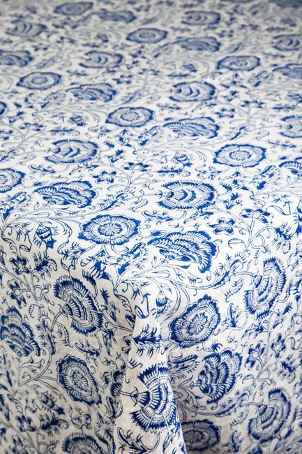 Iris Tablecloth - Blue - Image 4