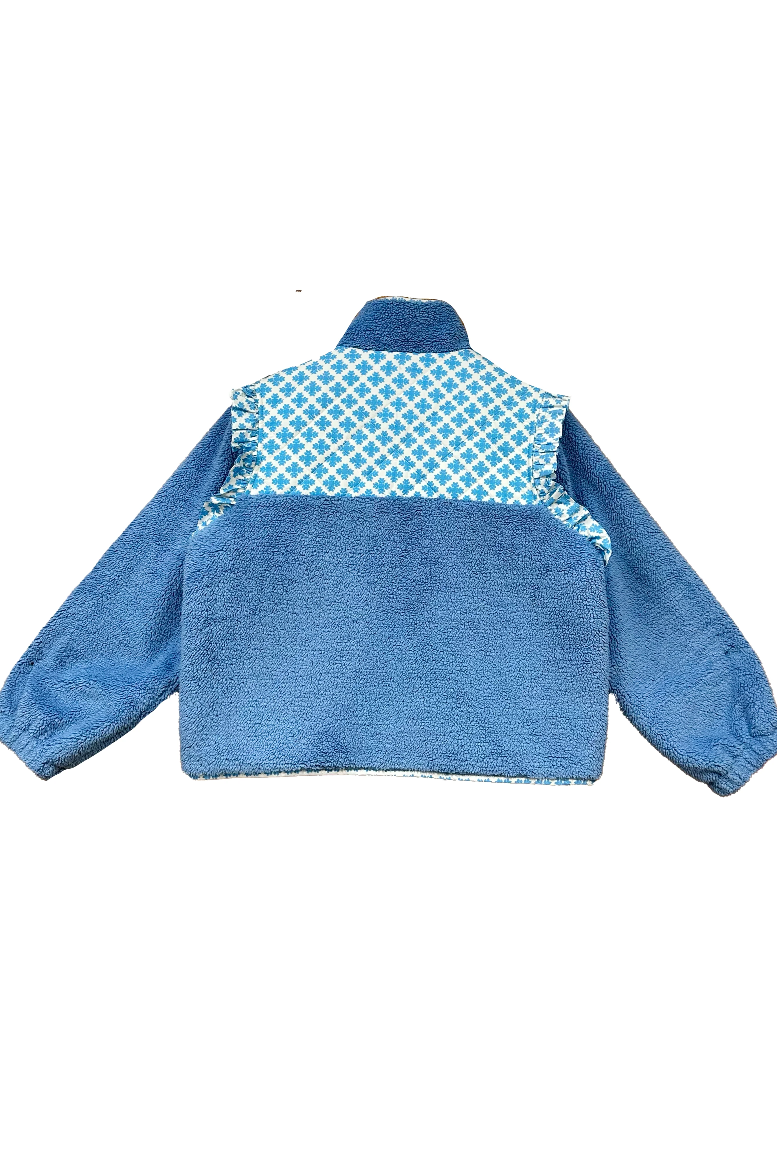 Isabella Sherpa Jacket - Blue Clover - Image 14