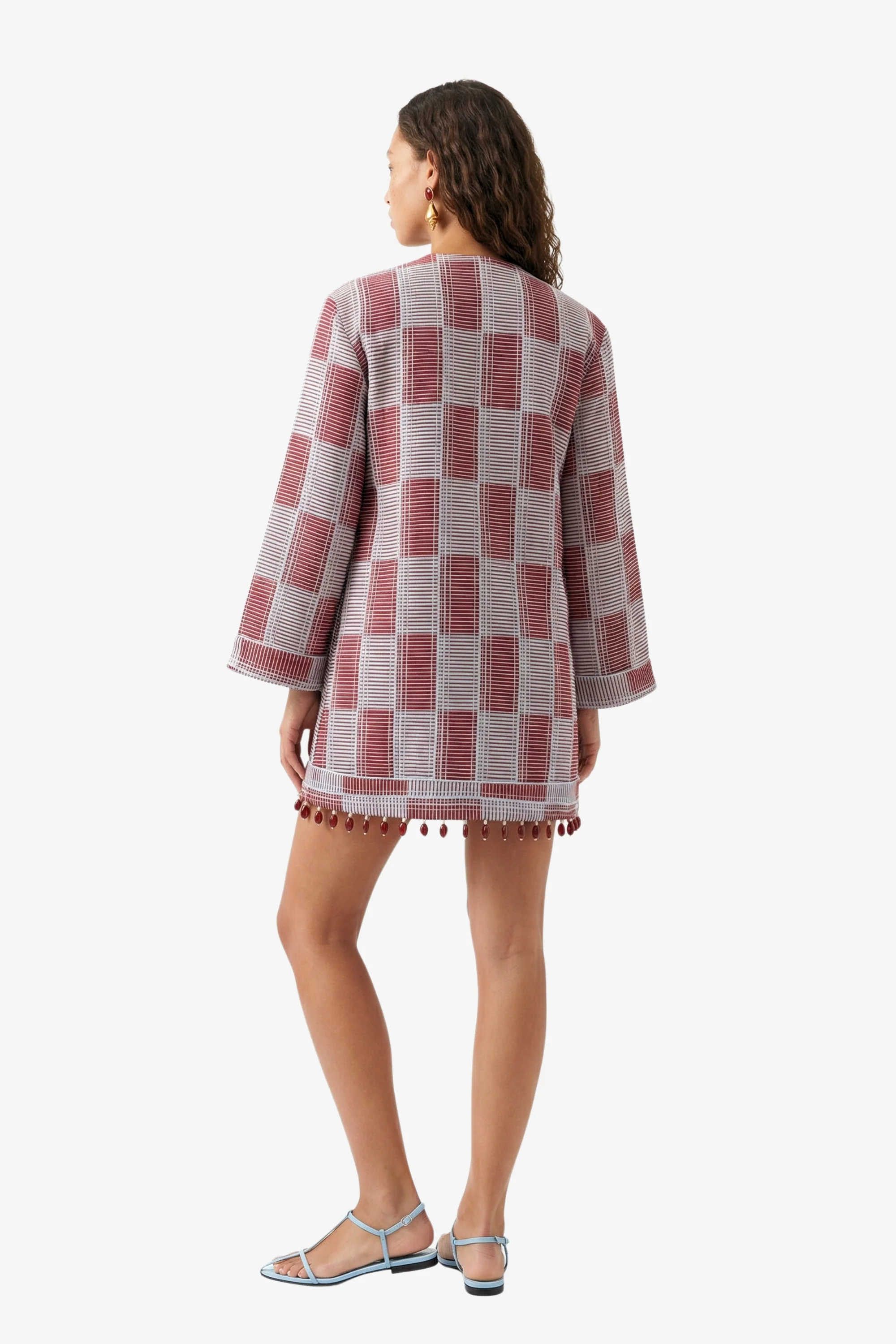 Claudia Jacquard Tunic Dress - Image 4