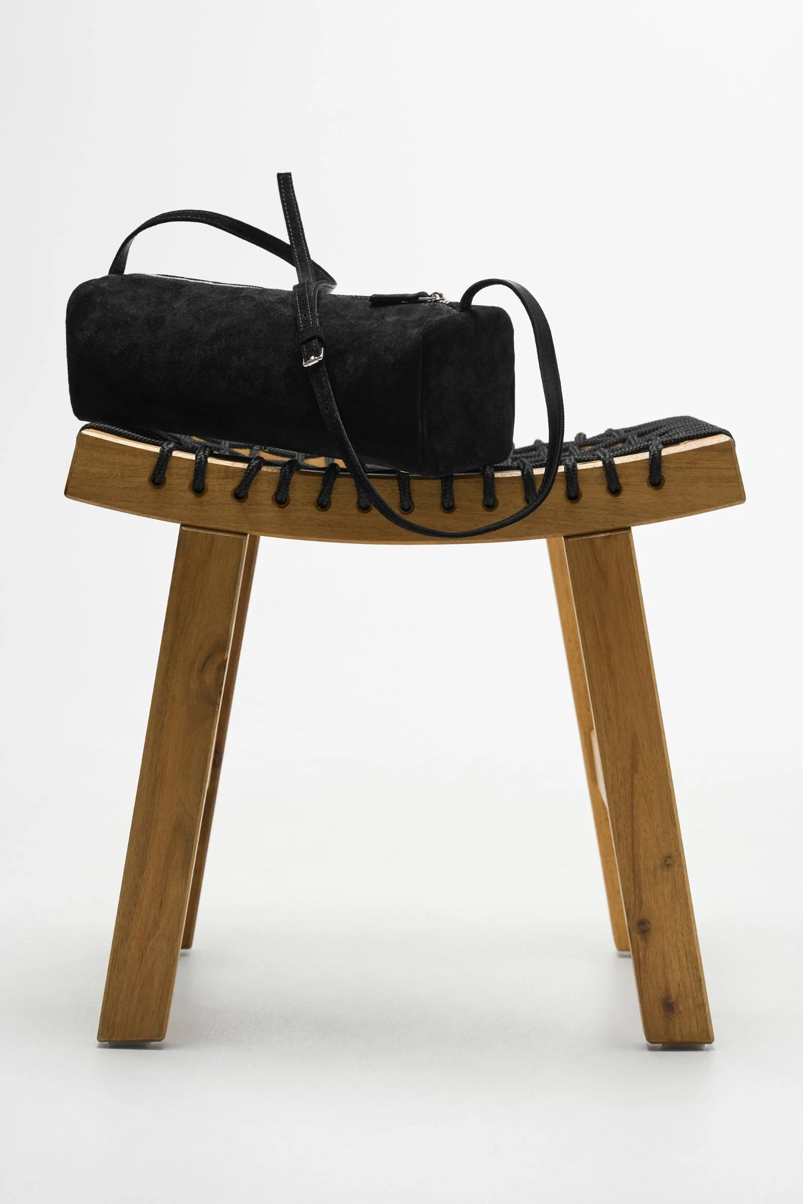 Koloda Bag Black Suede