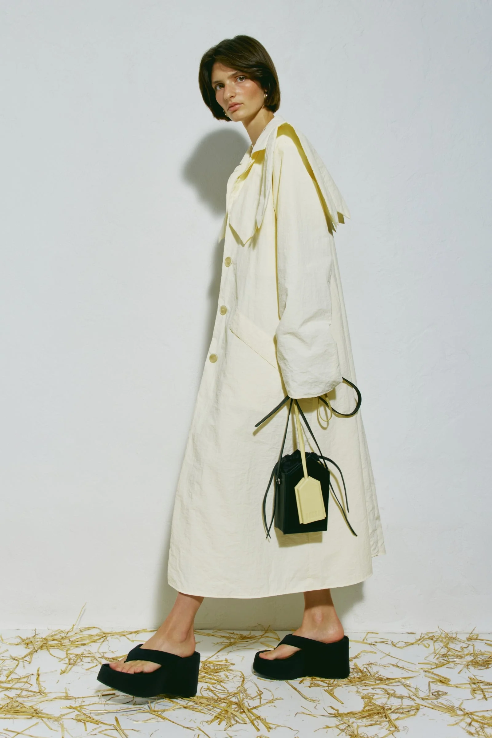 Lyshtva Coat Butter Yellow - Image 4