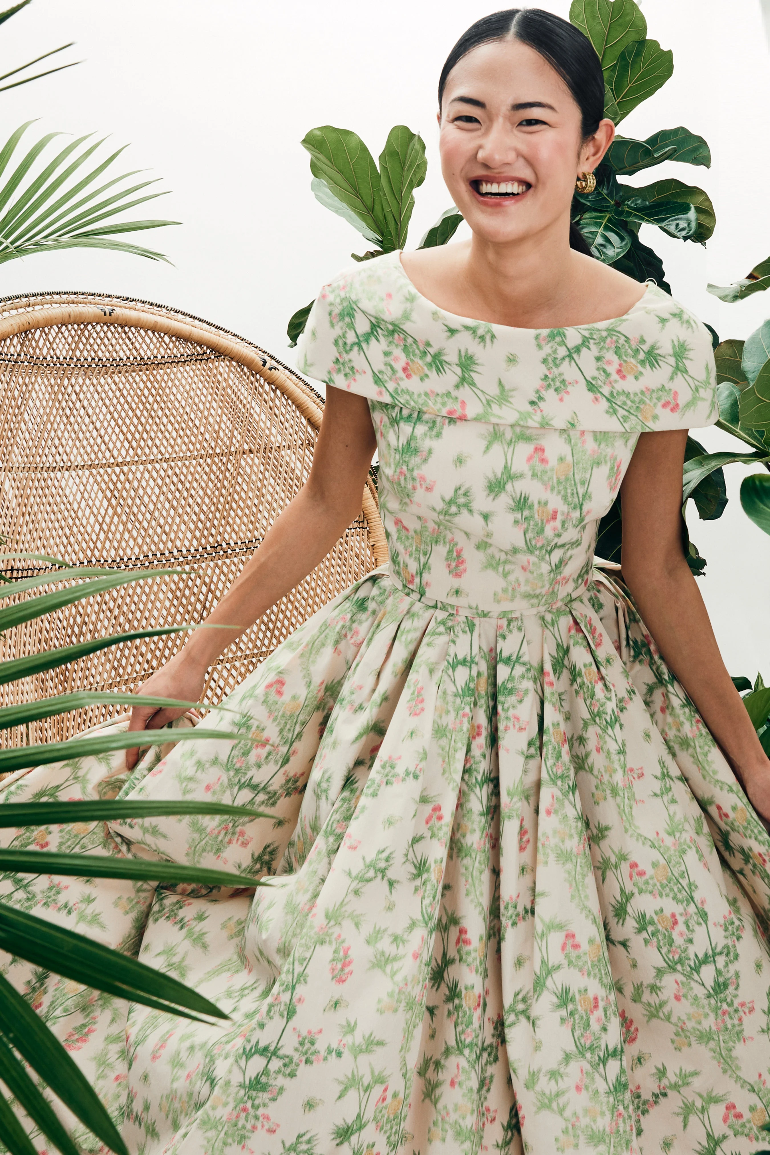Mae X Scalamandre Bethany Top in Jardin De Chine - Image 10