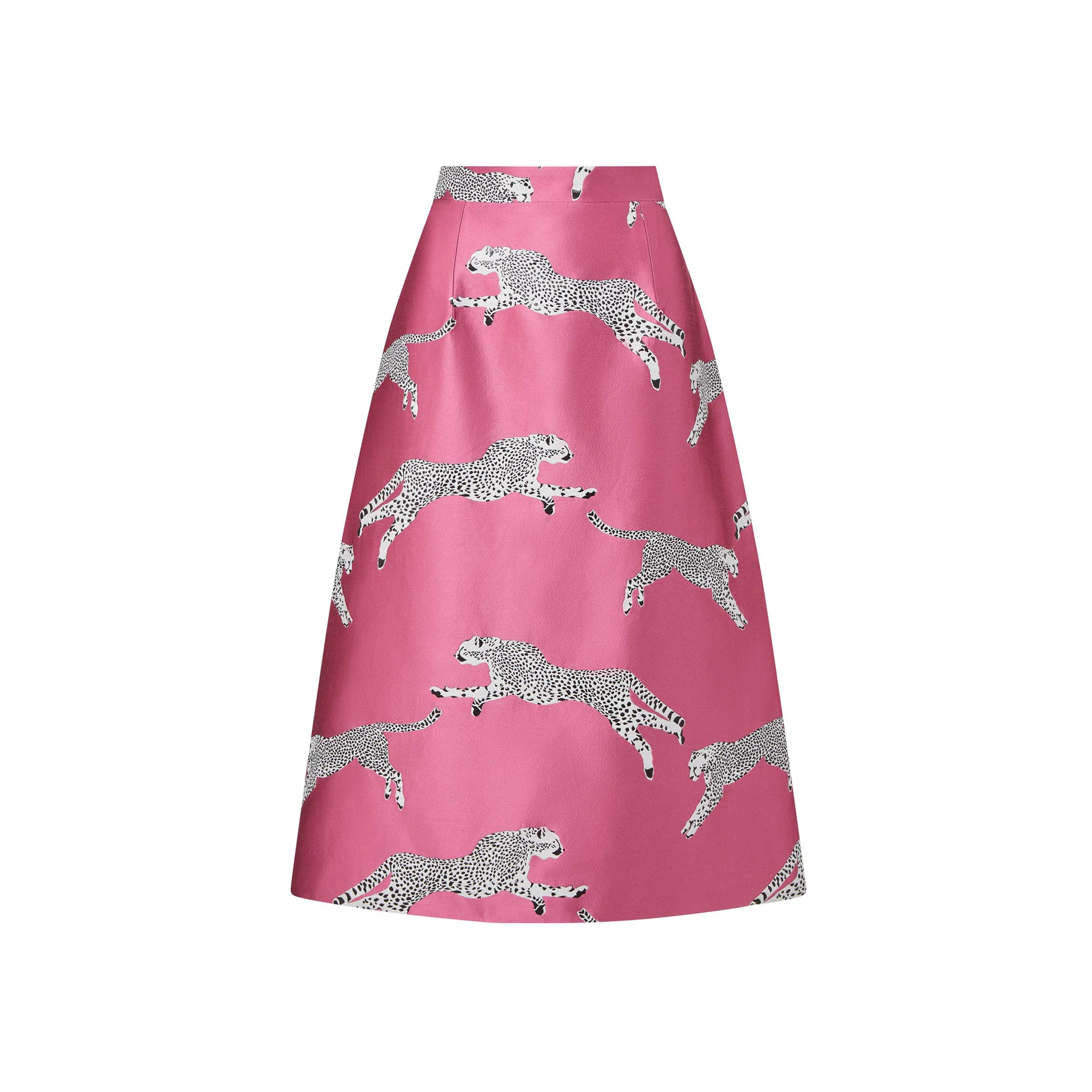 Mae X Scalamandre Hallie Skirt in Jumping Cheetah - Image 4