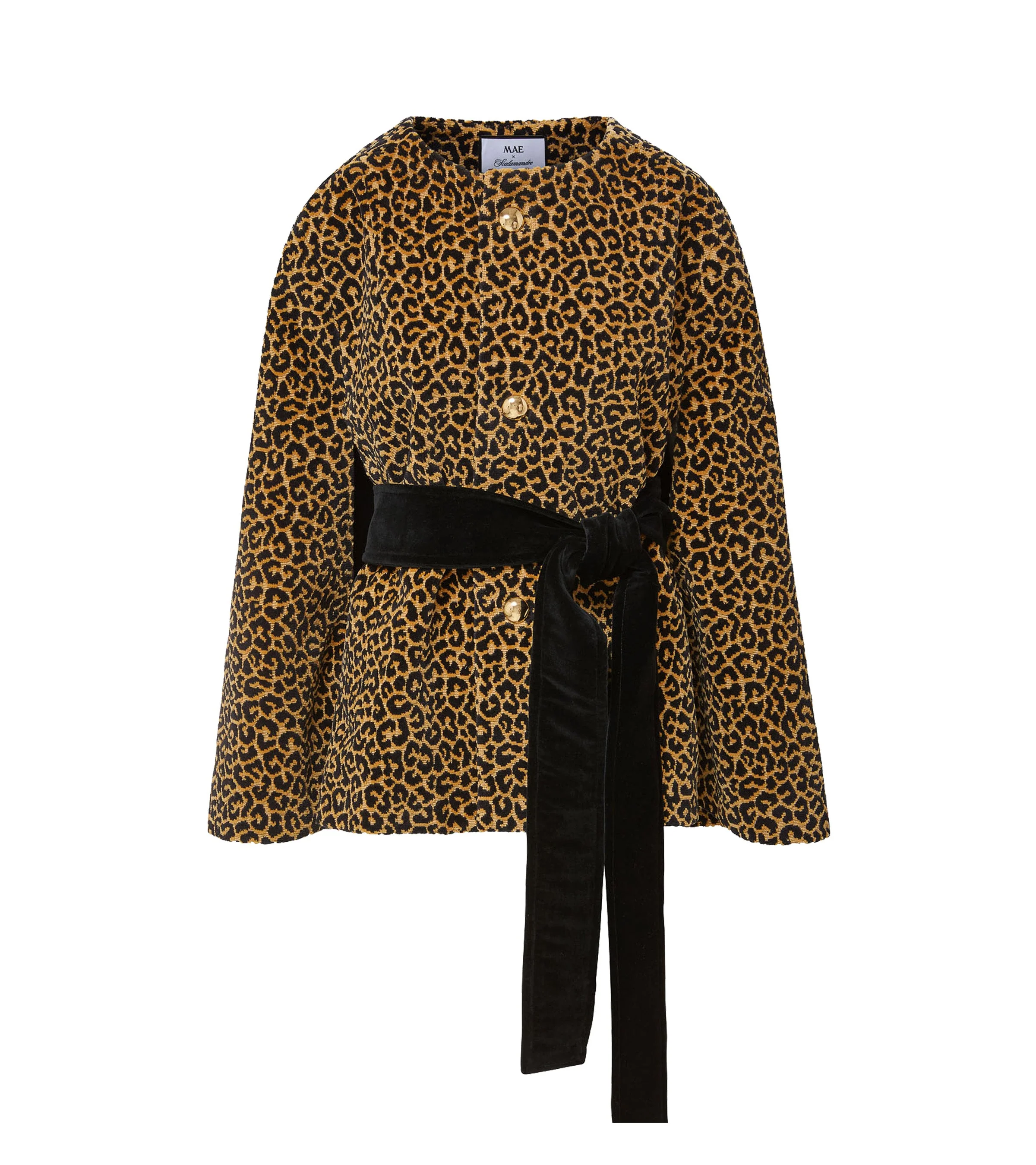 Mae X Scalamandré Selene Cape in Panthera Velvet - Image 7