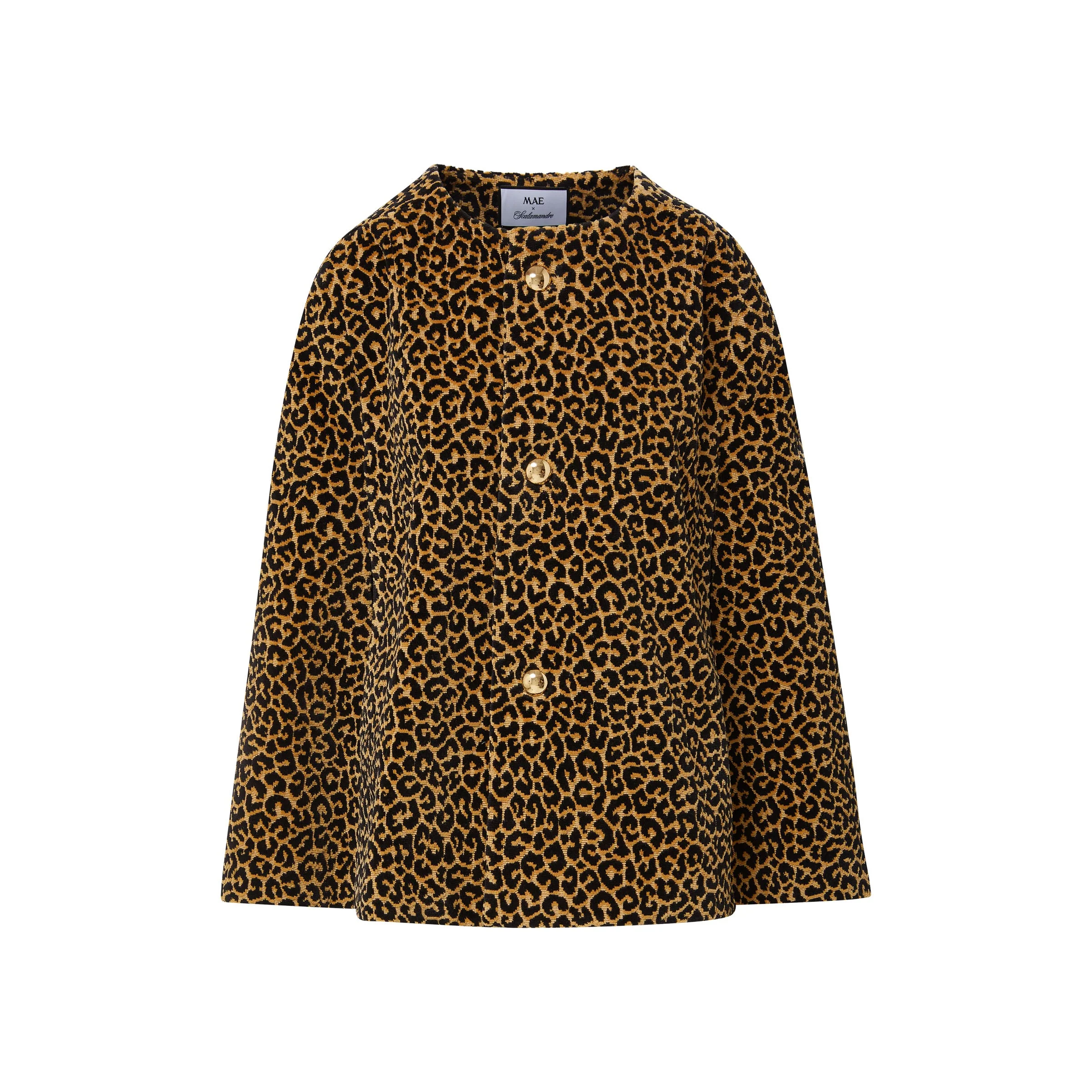 Mae X Scalamandré Selene Cape in Panthera Velvet - Image 8