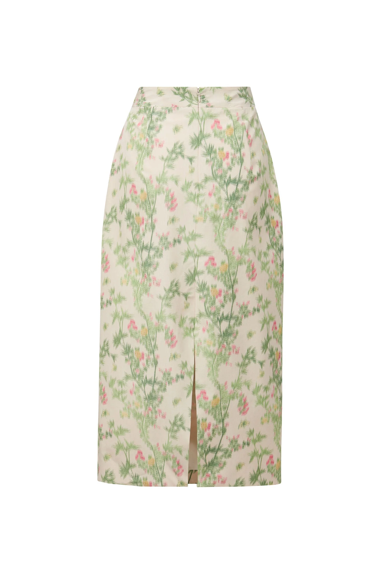 Mae X Scalamandre Sienna Skirt in Jardin De Chine - Image 3