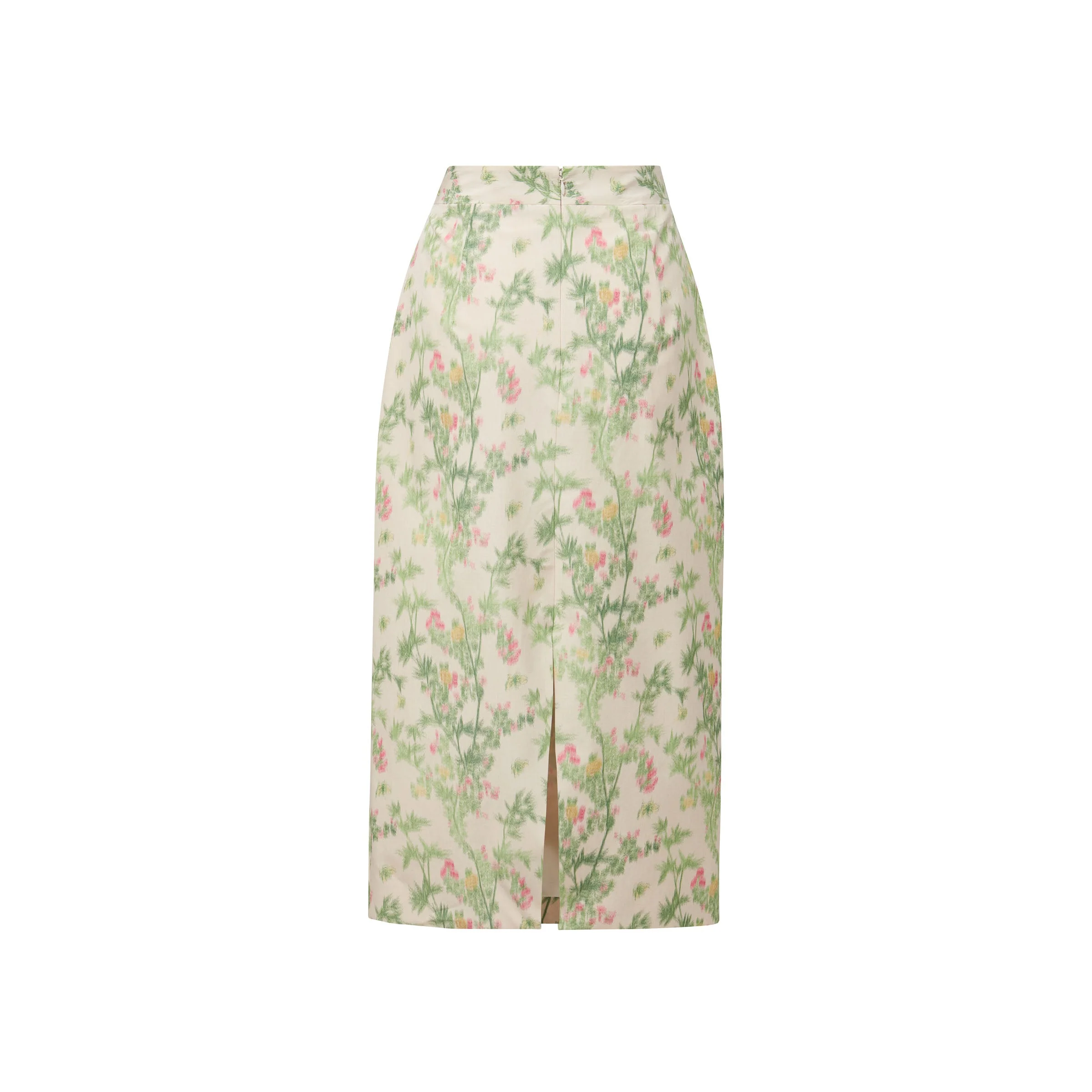 Mae X Scalamandre Sienna Skirt in Jardin De Chine - Image 7