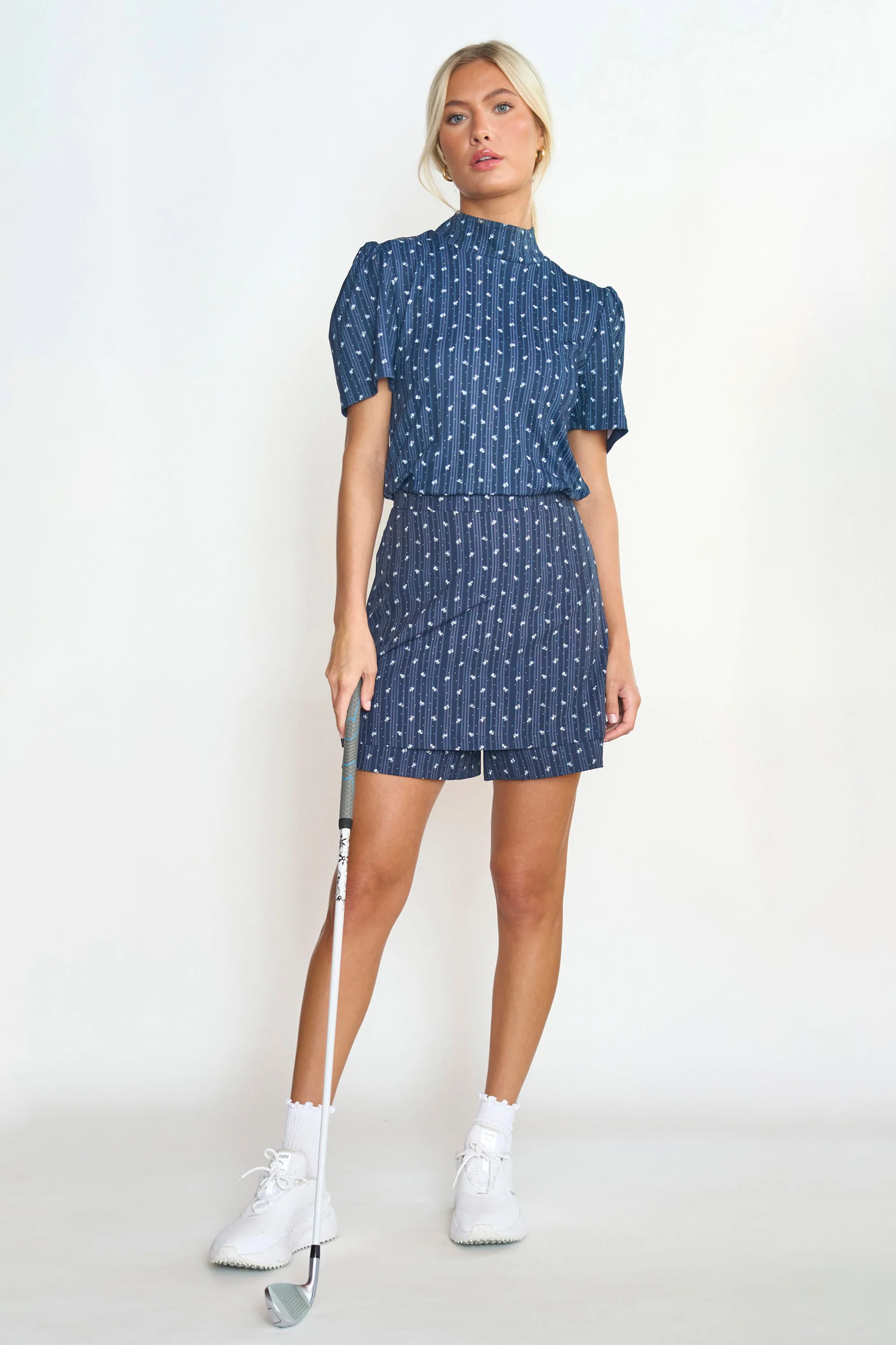 Marina Mock Neck Top - Image 3