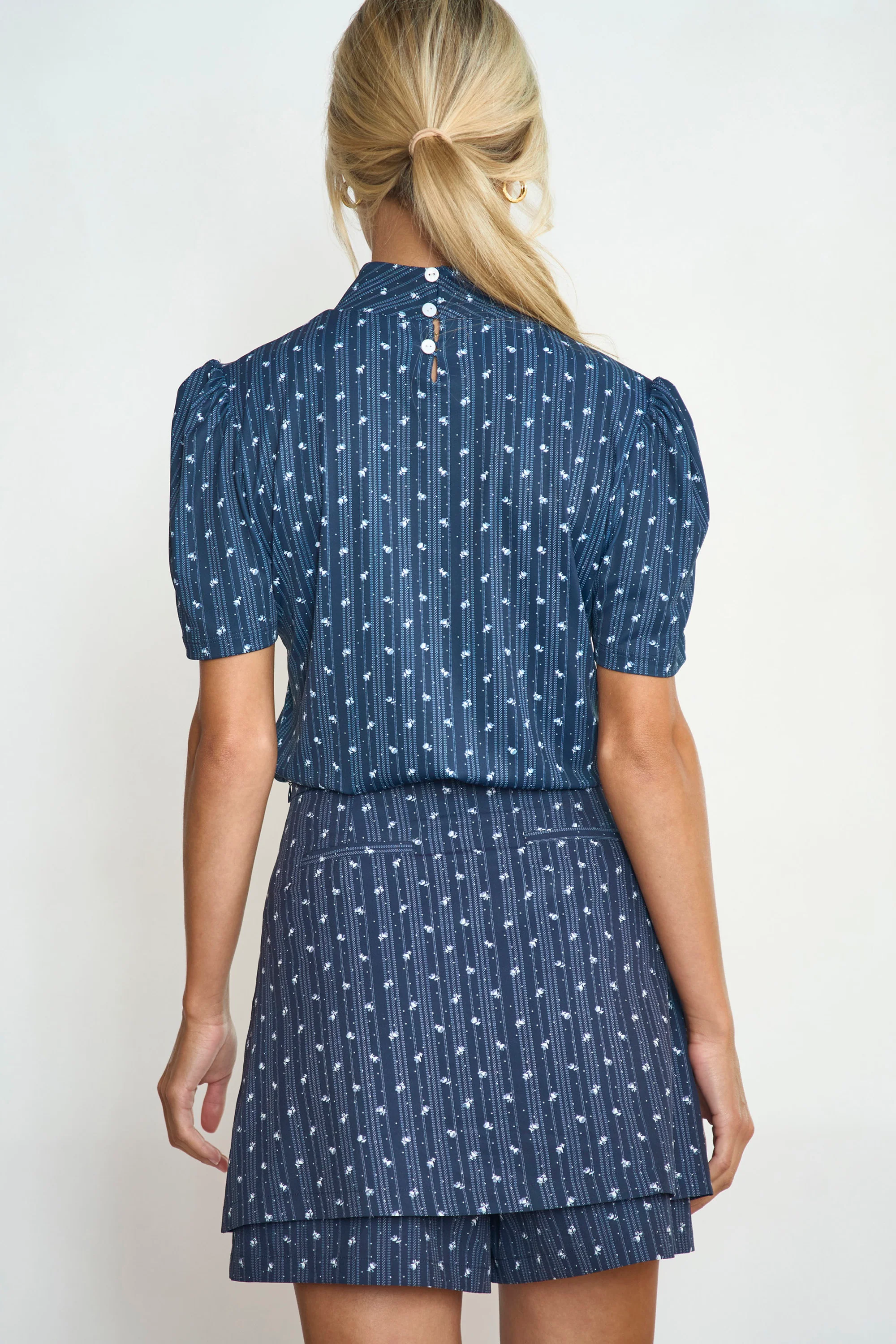 Marina Mock Neck Top - Image 7