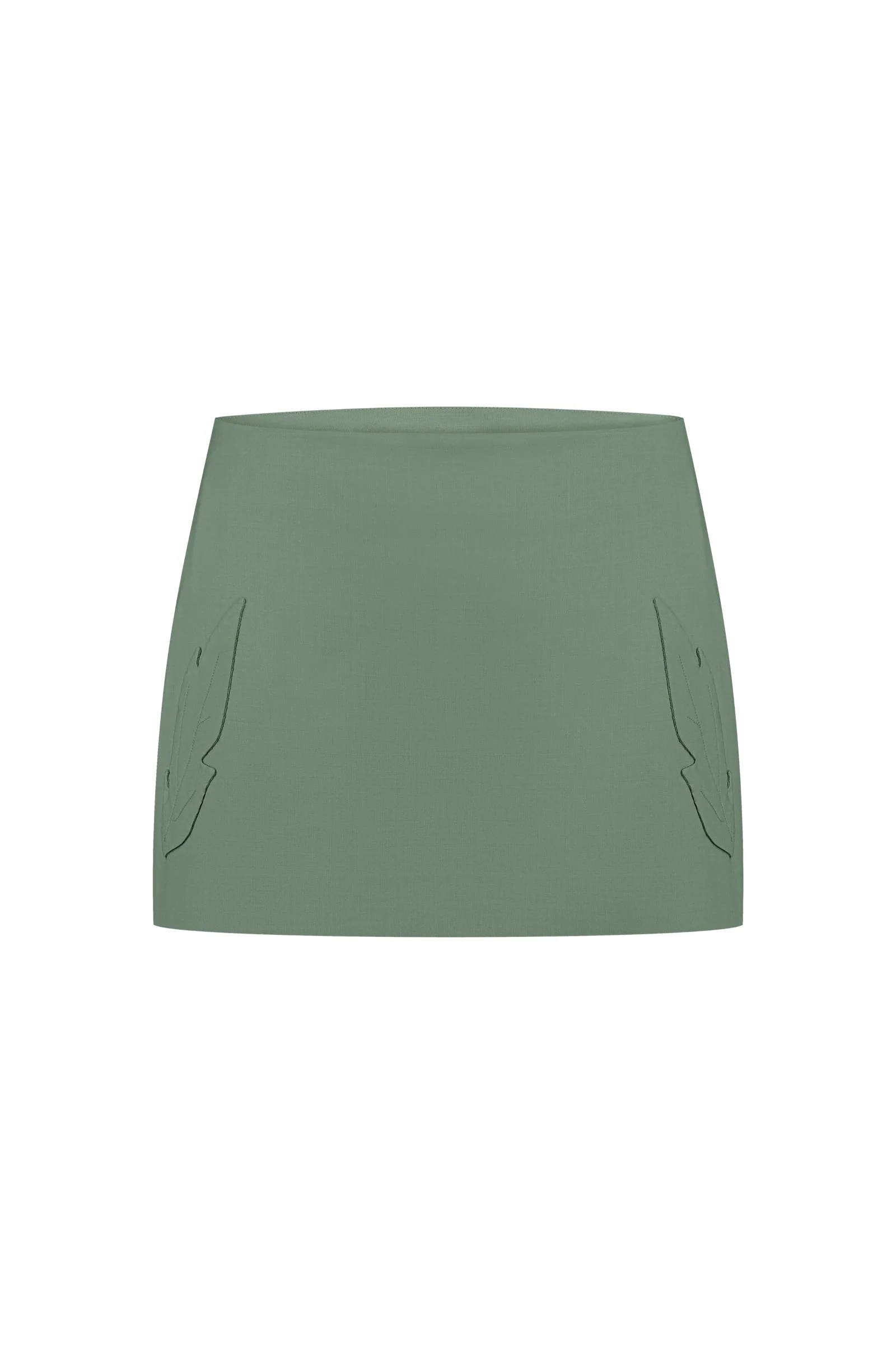 Merezhyvo Mini Skirt Green