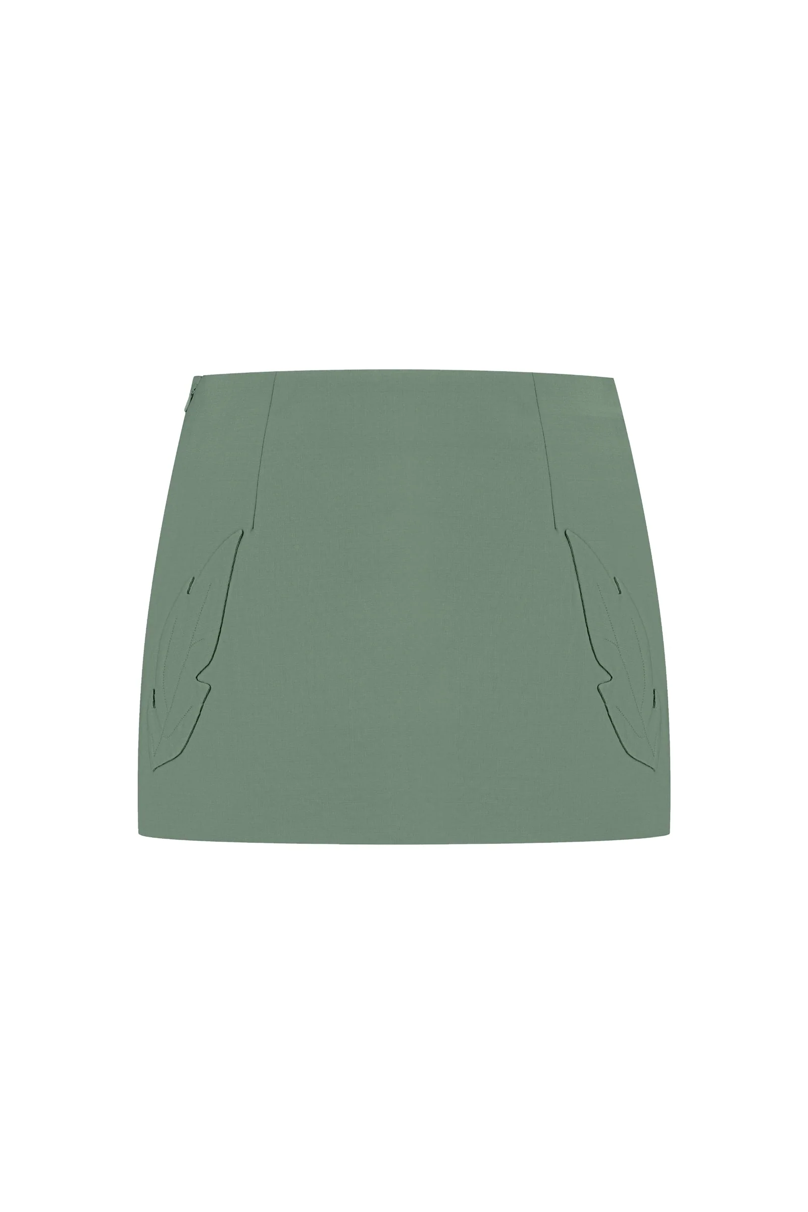 Merezhyvo Mini Skirt Green - Image 6