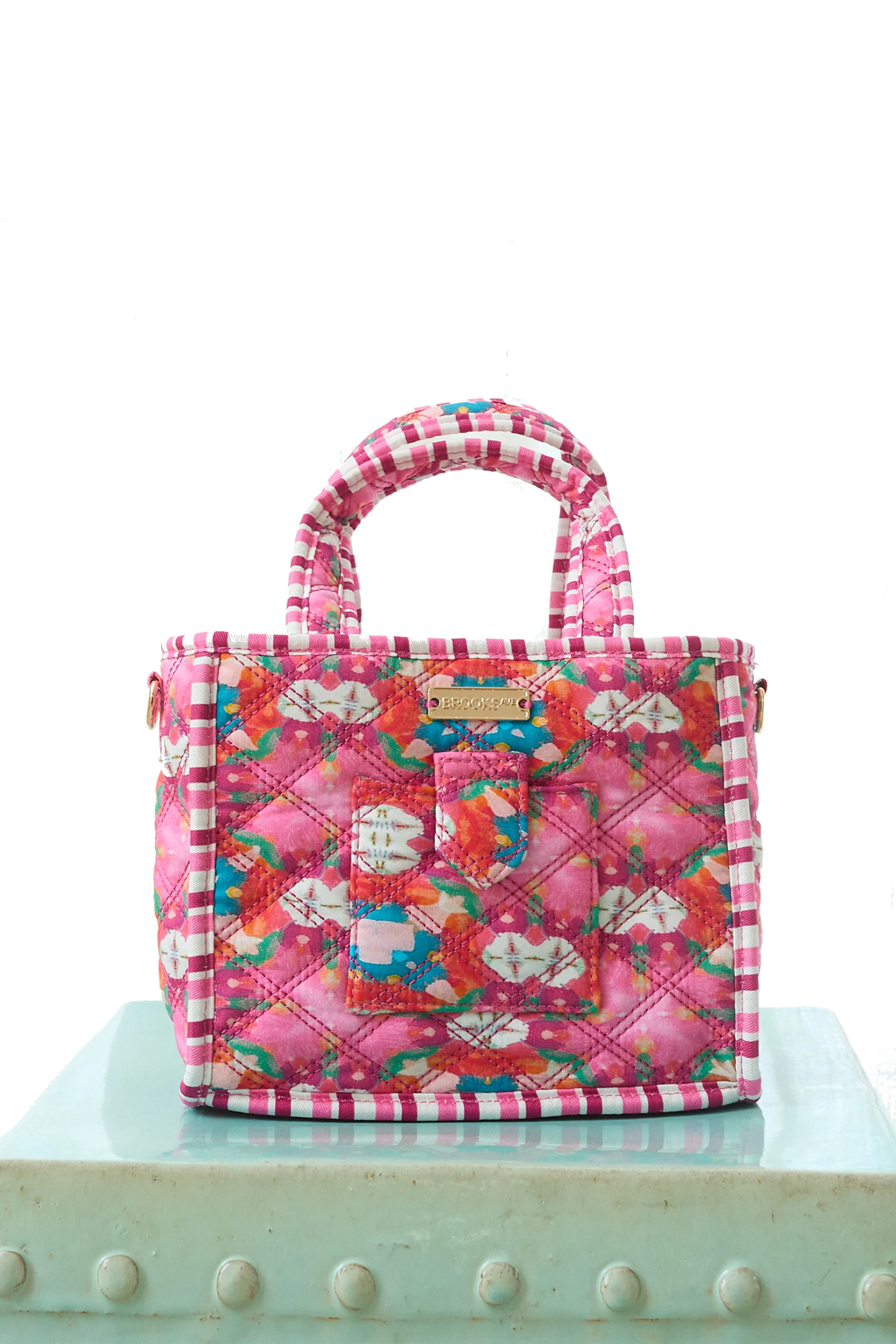 OTW Quilted Crossbody - Strawberry Fields - Image 8
