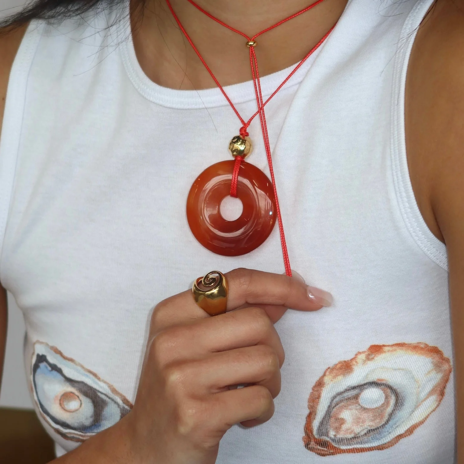 Passion Fruit Cord Choker - Image 5