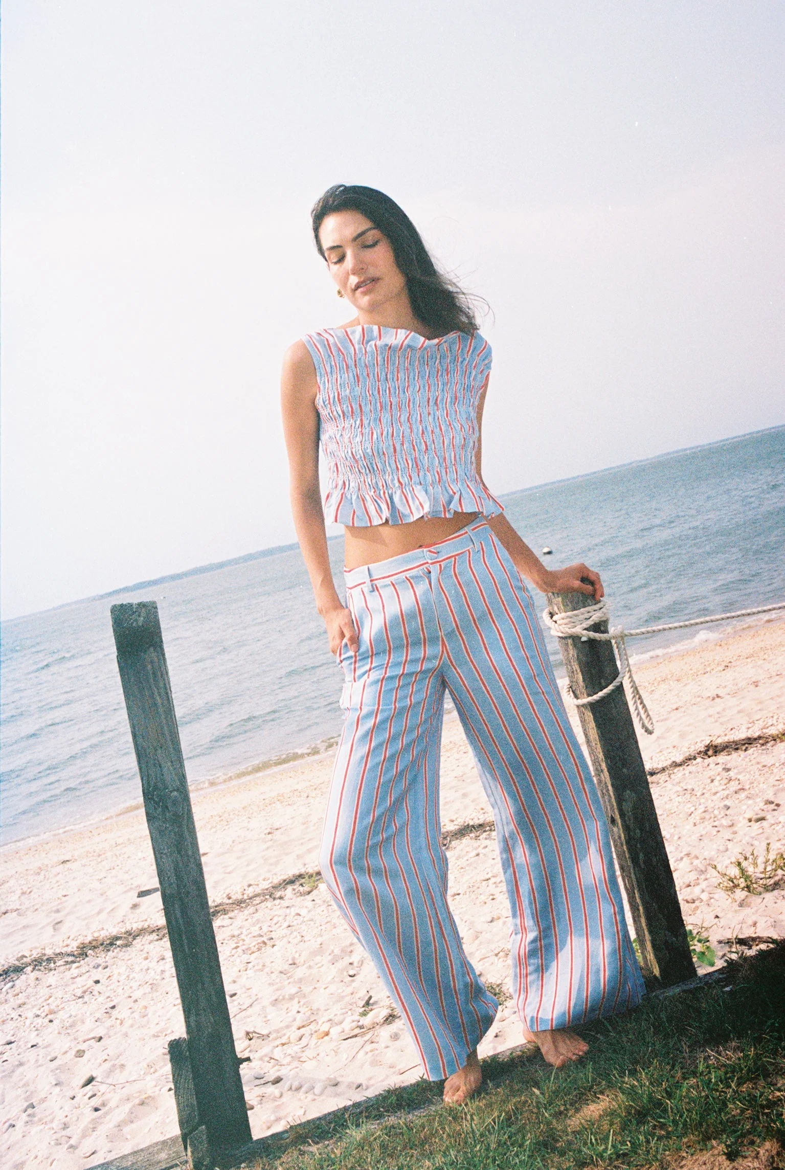 Portofino Pant Harbor Stripe - Image 2
